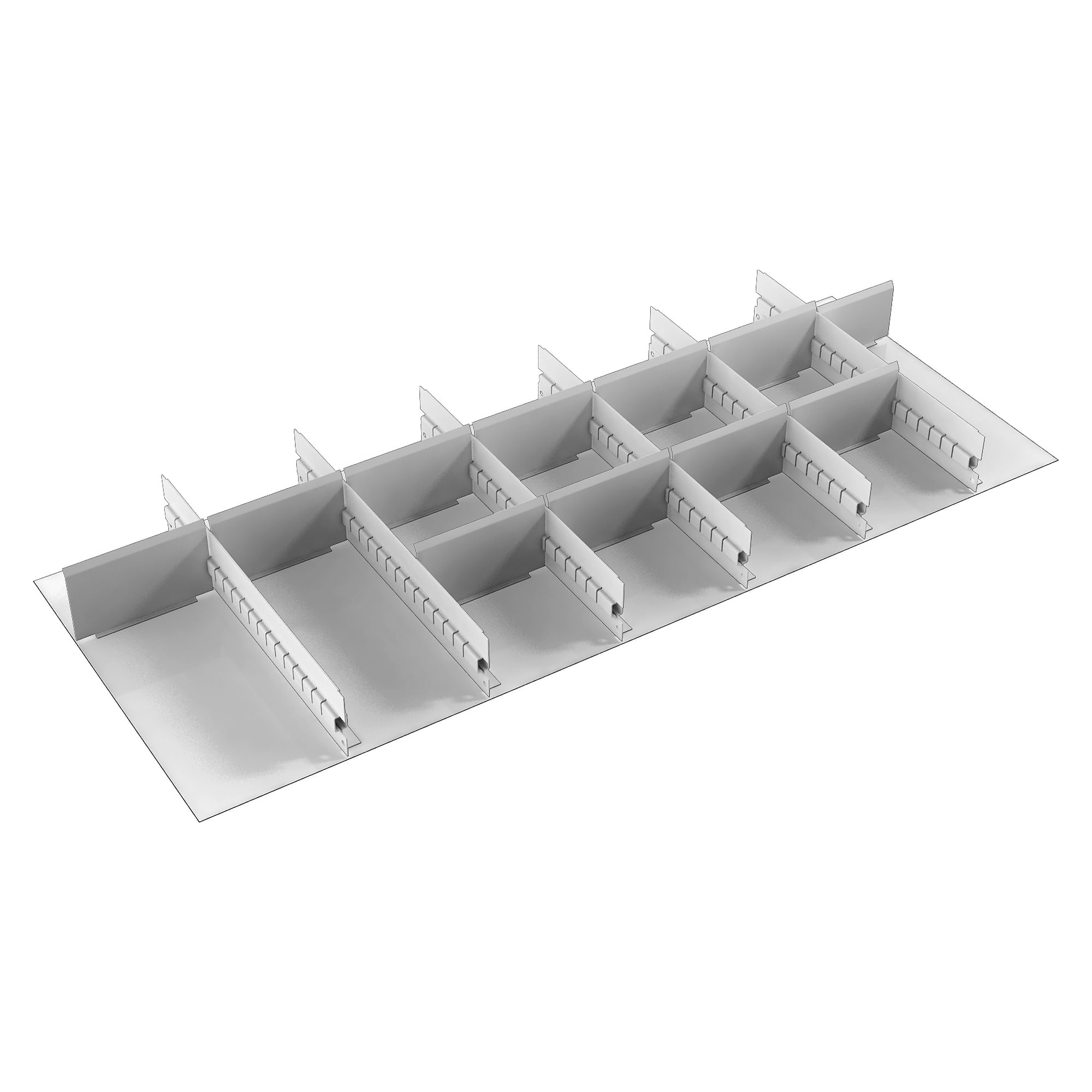 Longitudinal and cross divider set 2, ESD, cleanroom-suitable - Treston 834508-49