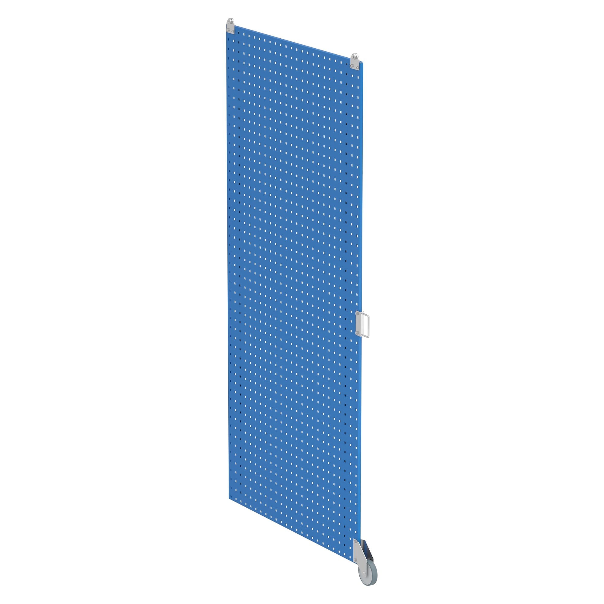 Panneau perforé supplémentaire pour système de rangement, 949x1976 mm, bleu - Treston 830682-07P