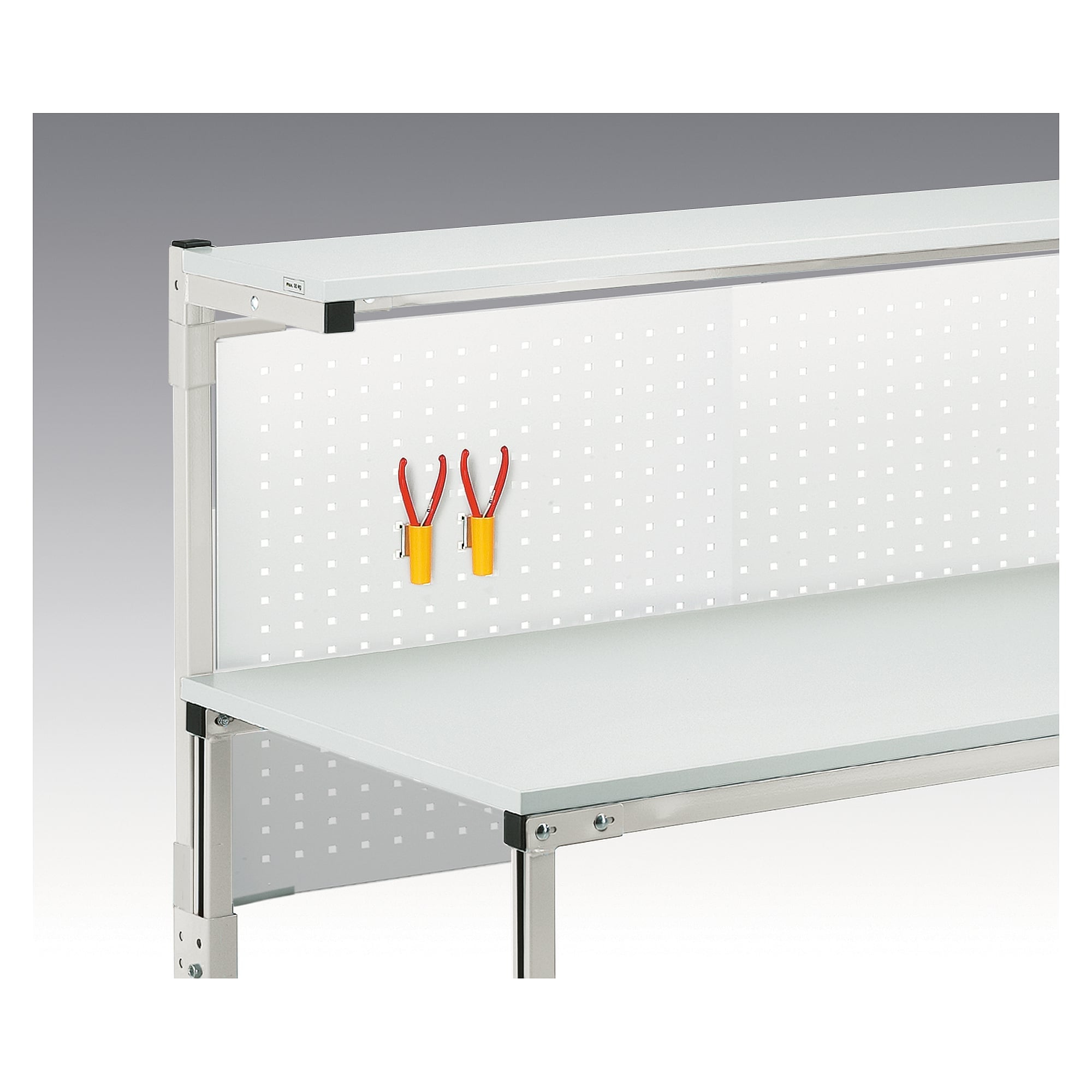Lochwand RL120, 1115x750 mm, grau - Treston RL120