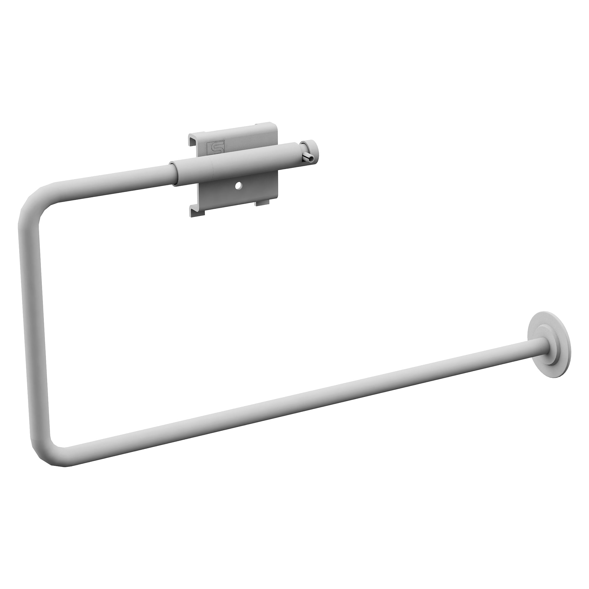 Papierrollenhalter für Lochplatten, max. Rollenbreite 300 mm, ESD - Treston 854043-49