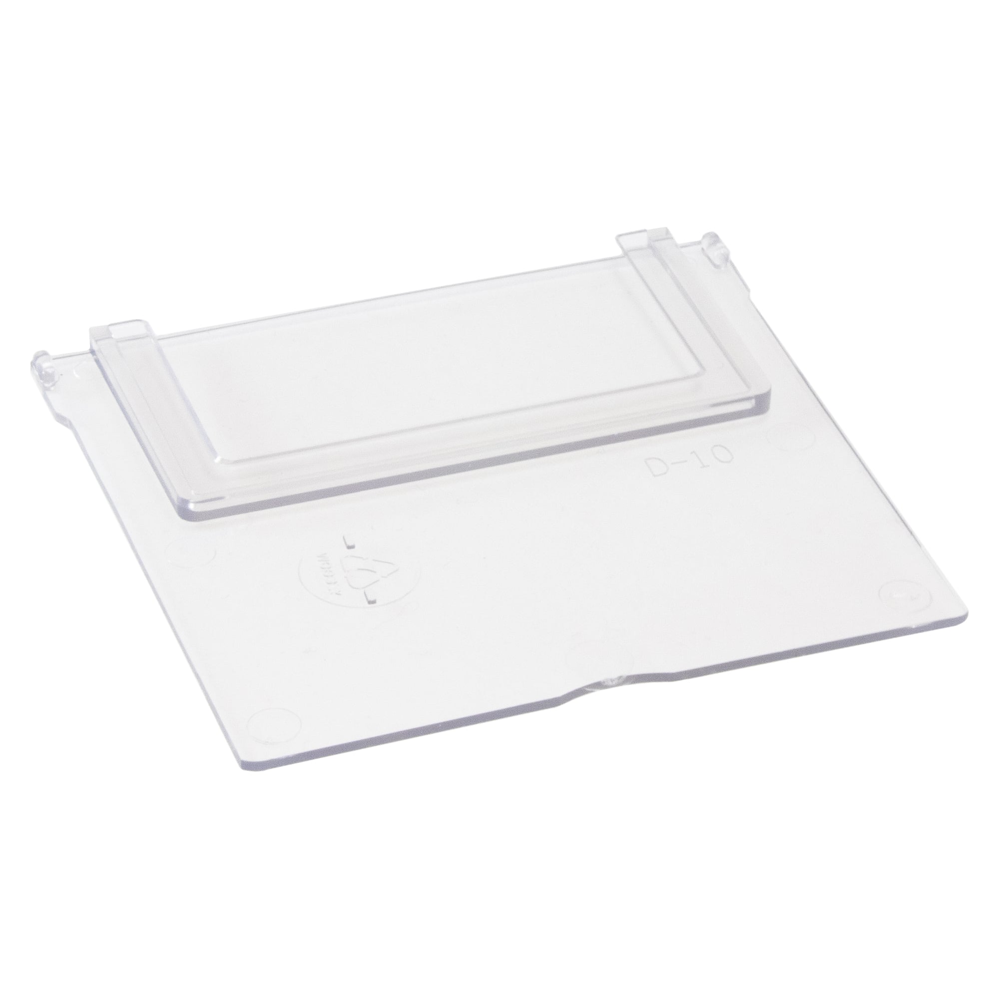 Querteiler BiOX aus Biokunststoff für Schubladen 3010, 4010, 5010, transparent, 10 Stück - Treston D-10 BIOX