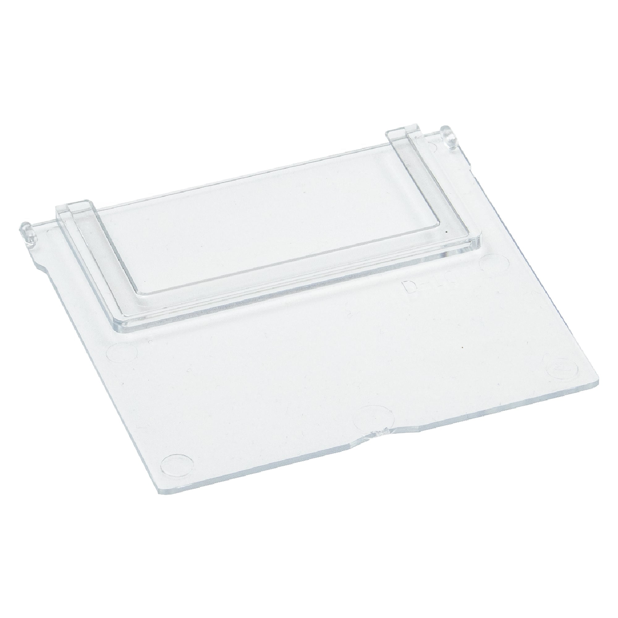 Cloison transversale pour tiroirs 3010, 4010, 5010, transparent cristal, 10 pièces - Treston D-10