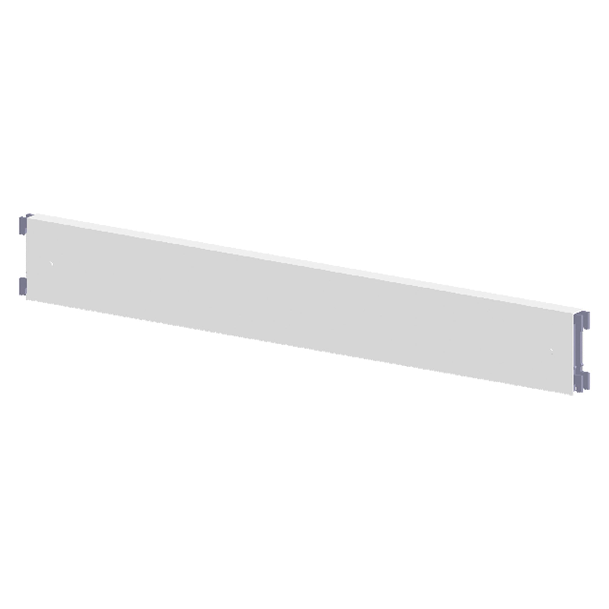 Querverbinder für Industrietrennwand, Länge 750 mm - Treston 835838-49