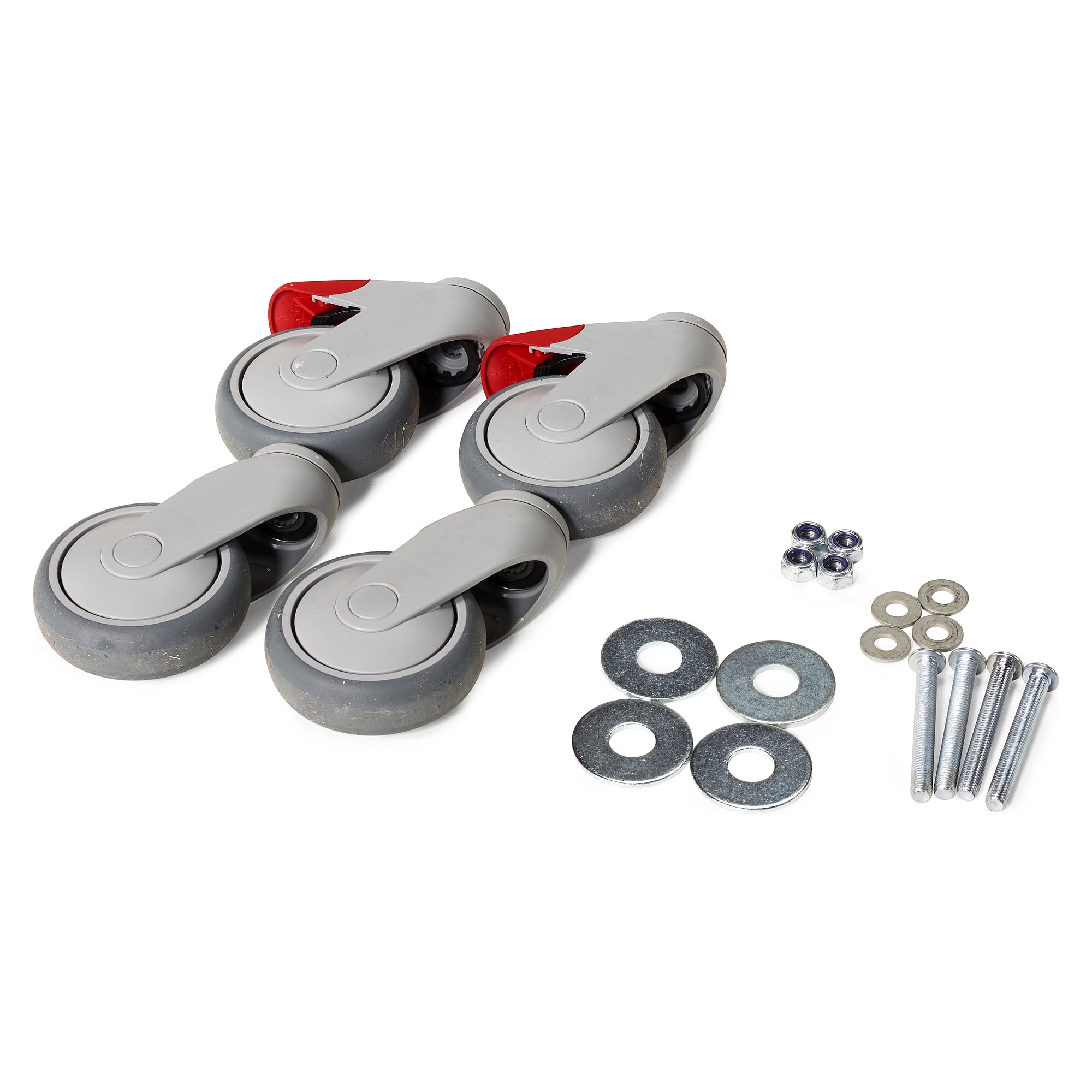 Castor set 100 mm for Concept Ergo workbench, 300 kg - Treston LCS100CE