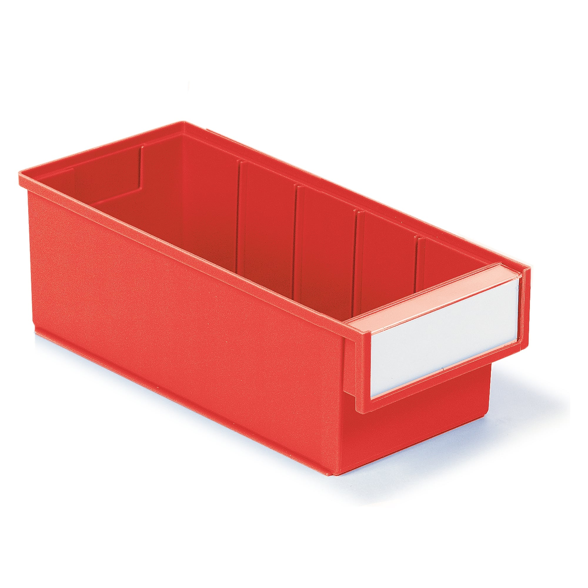 Shelf bin 132x300x100 mm, 2.5 l, red - Treston 3015-5