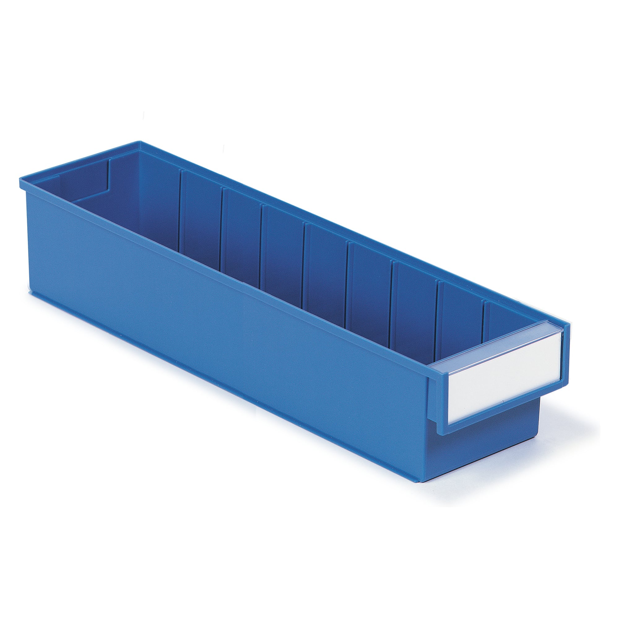 Schubladenbehälter 132x500x100 mm blau, Polypropylen - Treston 5015-6
