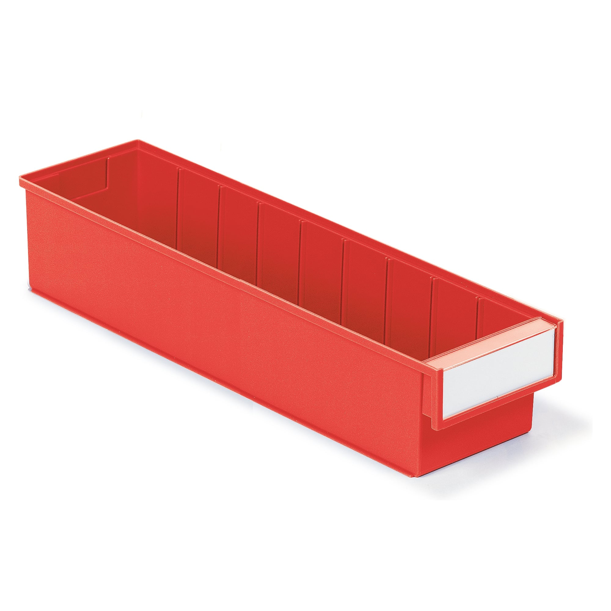Tiroir de rangement 132x500x100 mm rouge, polypropylène - Treston 5015-5
