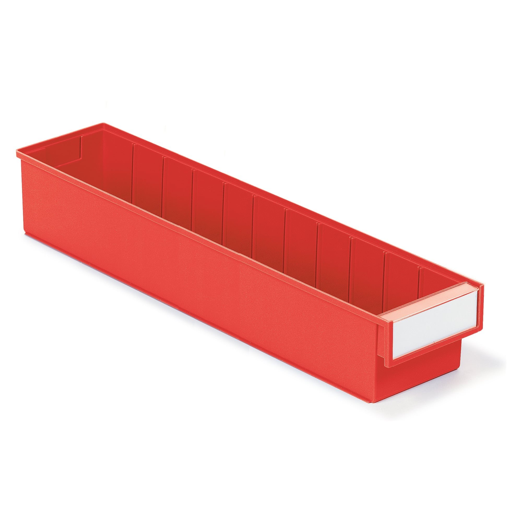 Shelf bin 132x600x100 mm red, 5.5 l, for bin cabinets - Treston 6015-5