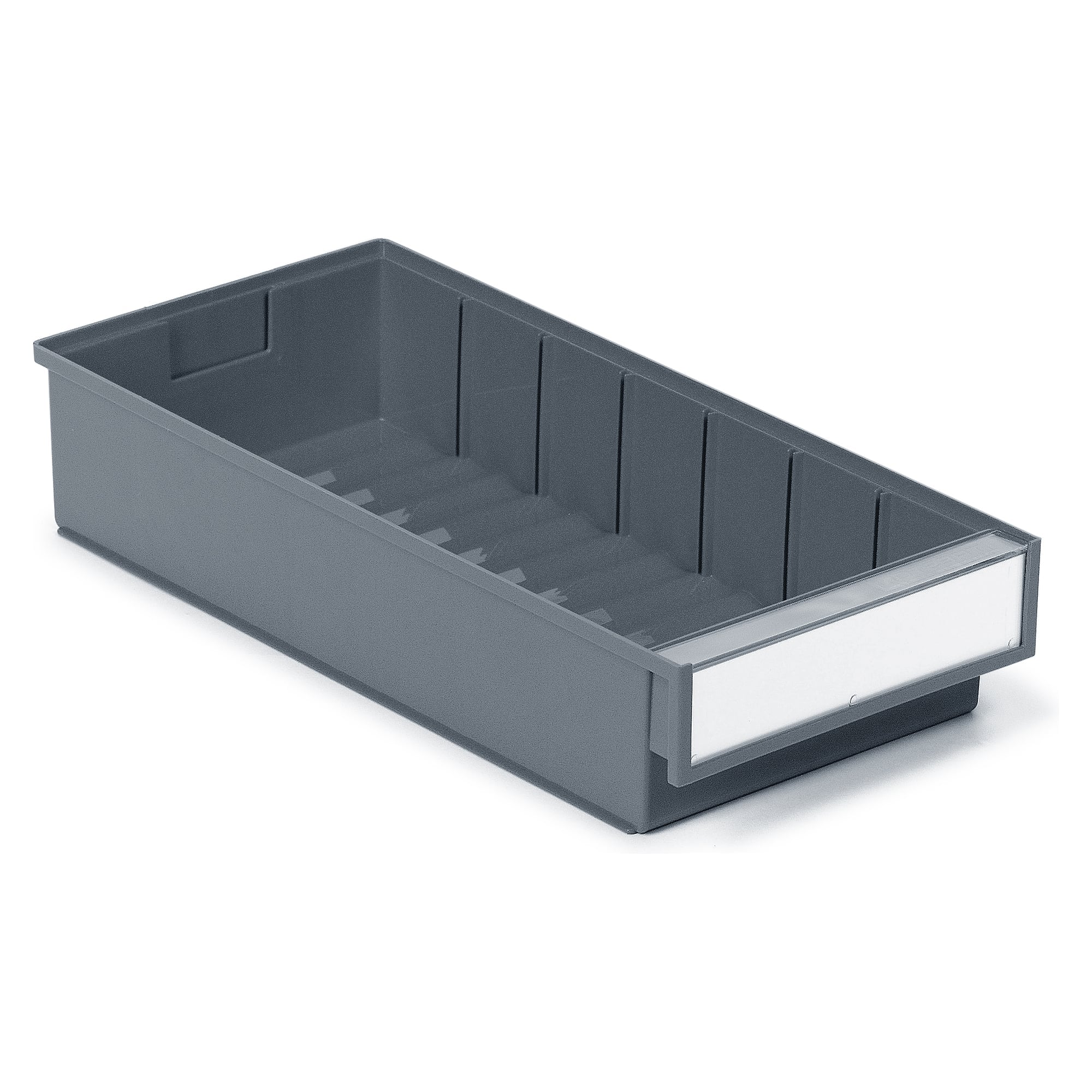 Schublade 186x400x82 mm grau, Polypropylen - Treston 4020-3
