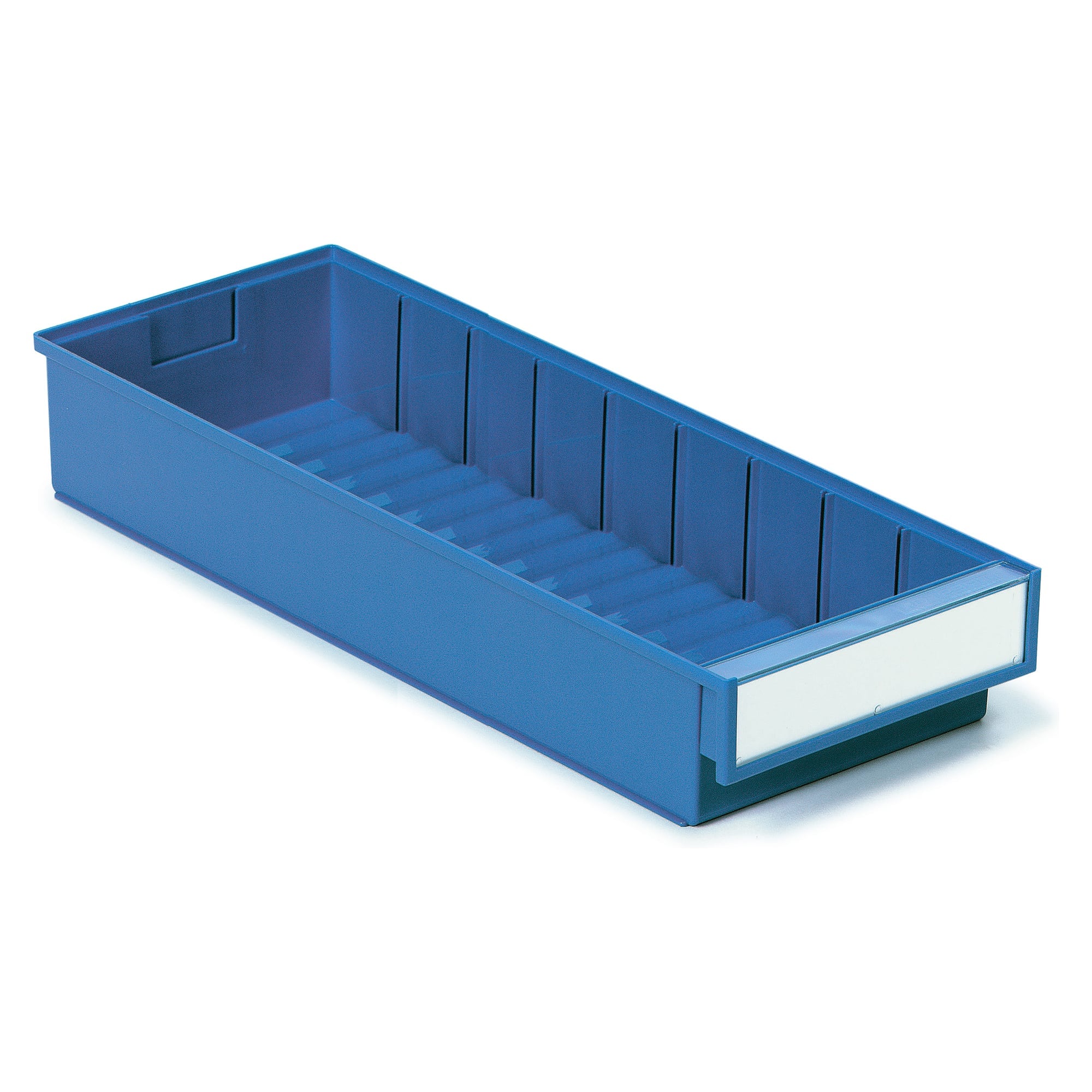 Schubladenbehälter 186x500x82 mm blau, Polypropylen - Treston 5020-6