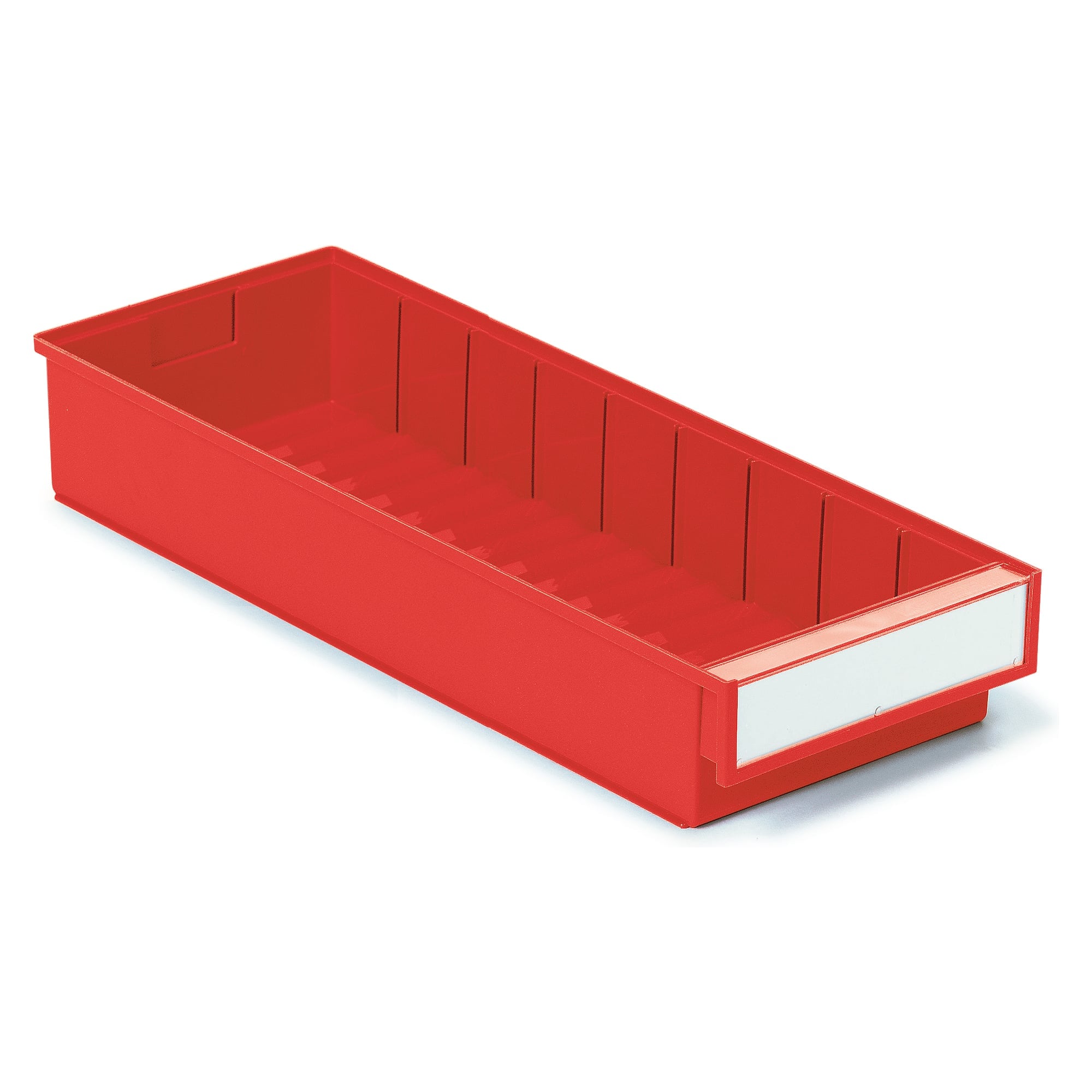 Tiroir de rangement 186x500x82 mm rouge, polypropylène - Treston 5020-5