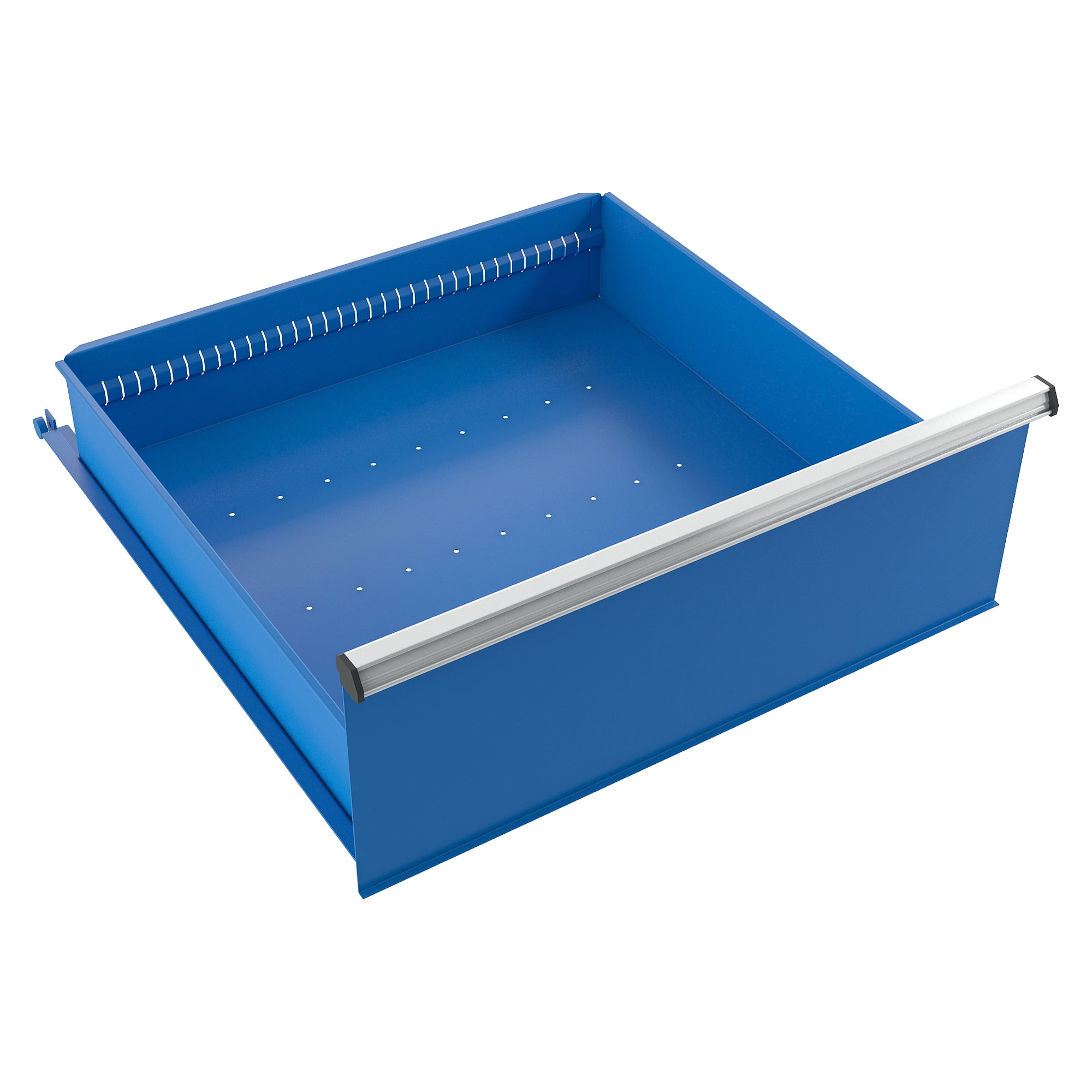 Drawer 70/250, 612x612x250 mm, blue, load capacity 200 kg - Treston 833991-07H