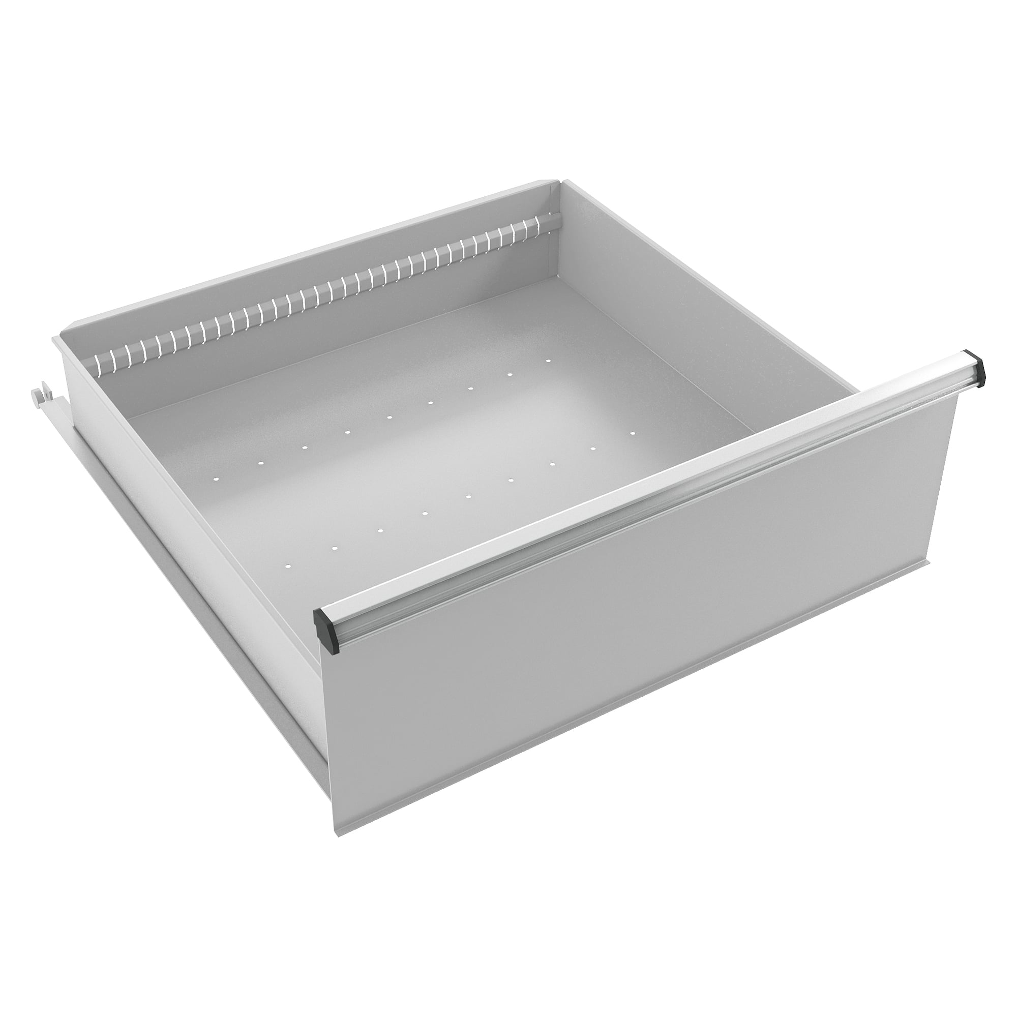 Drawer 70/250, 612x612x250 mm, grey, 200 kg load - Treston 833991-41H