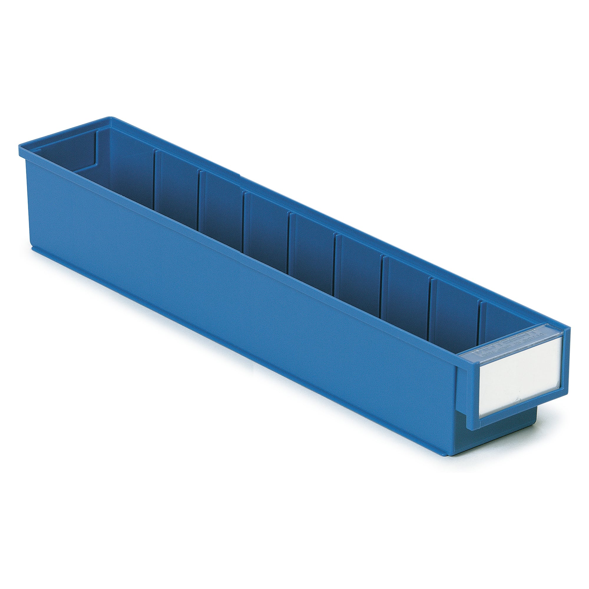 Shelf bin 92x500x82 mm blue, polypropylene - Treston 5010-6
