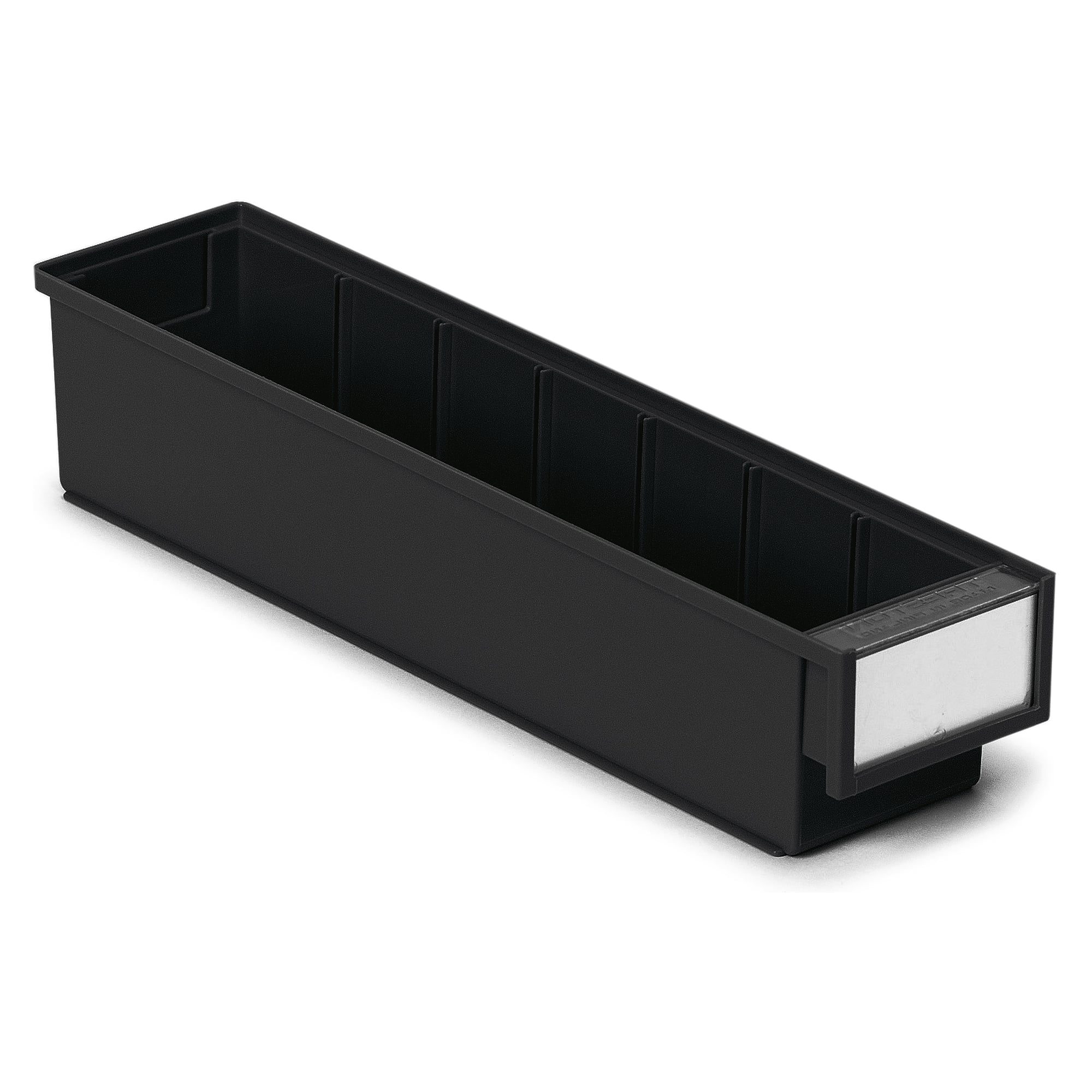 ESD-Schublade 92x400x82 mm schwarz, halbleitfähiges PP - Treston 4010-4ESD