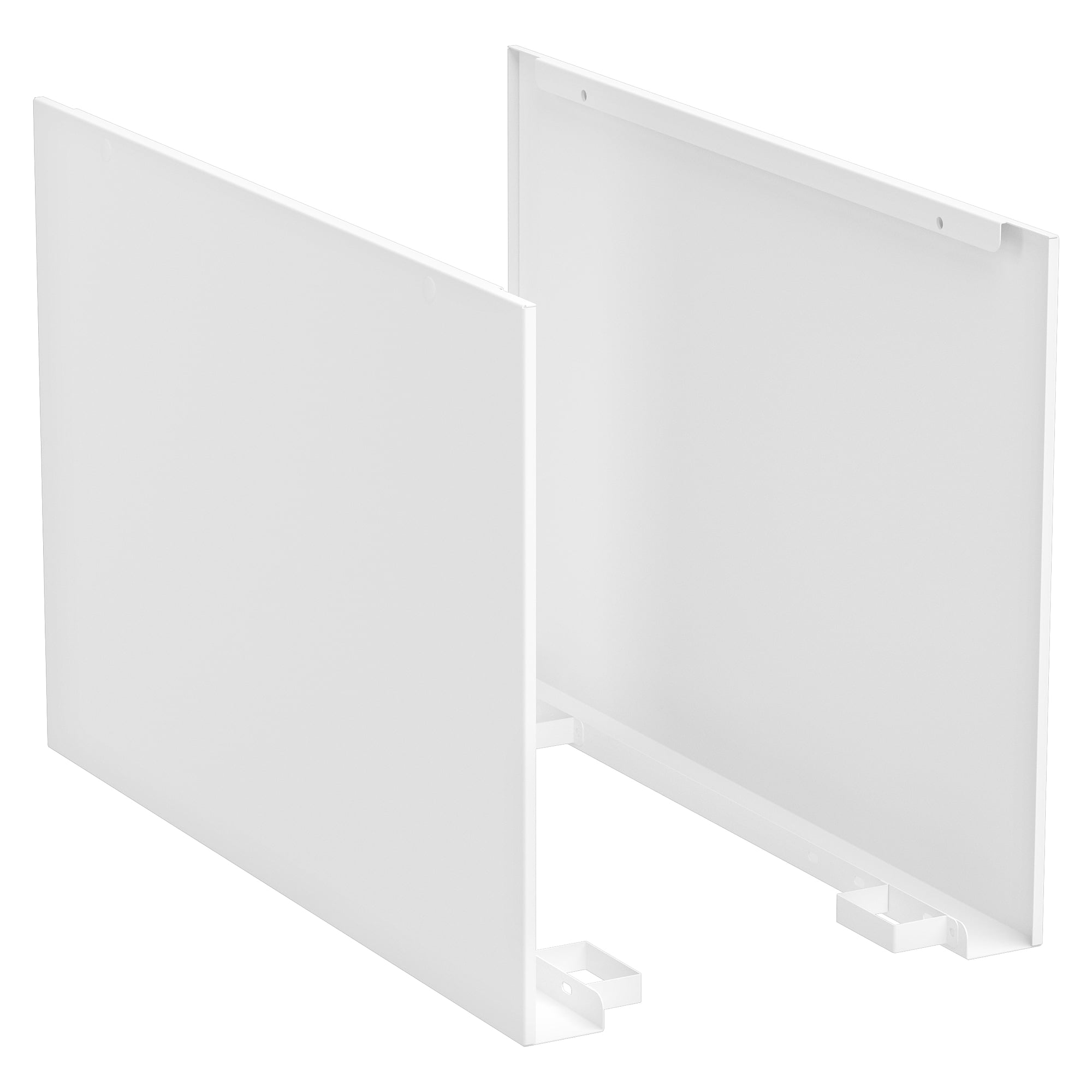 Seitliche Schutzbleche für QuatreX Arbeitstisch, Tiefe 750 mm, 1 Paar, ESD - Treston SPQX750-49