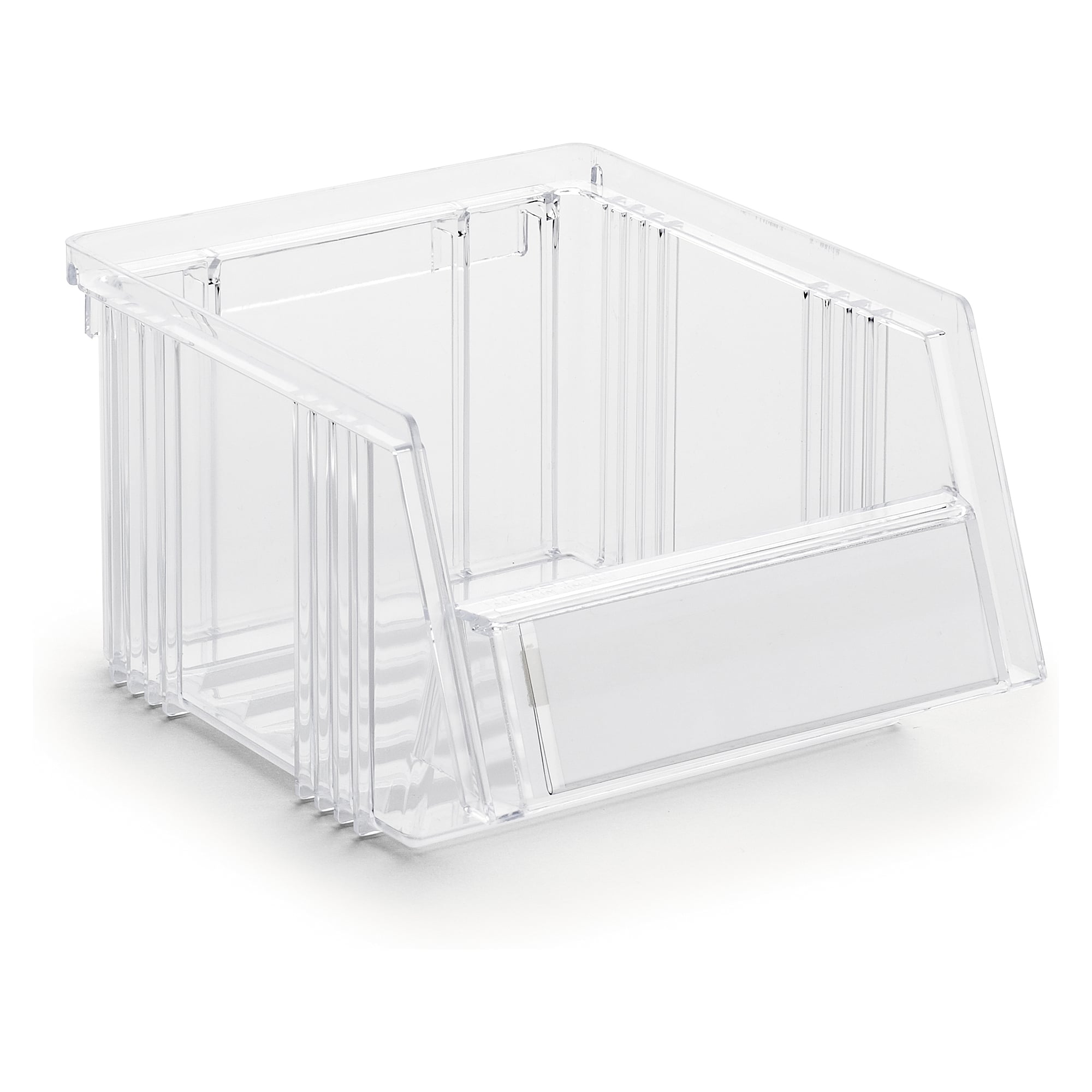 Stacking bin 149x192x105 mm, 1.5 l, crystal clear - Treston 1520-1