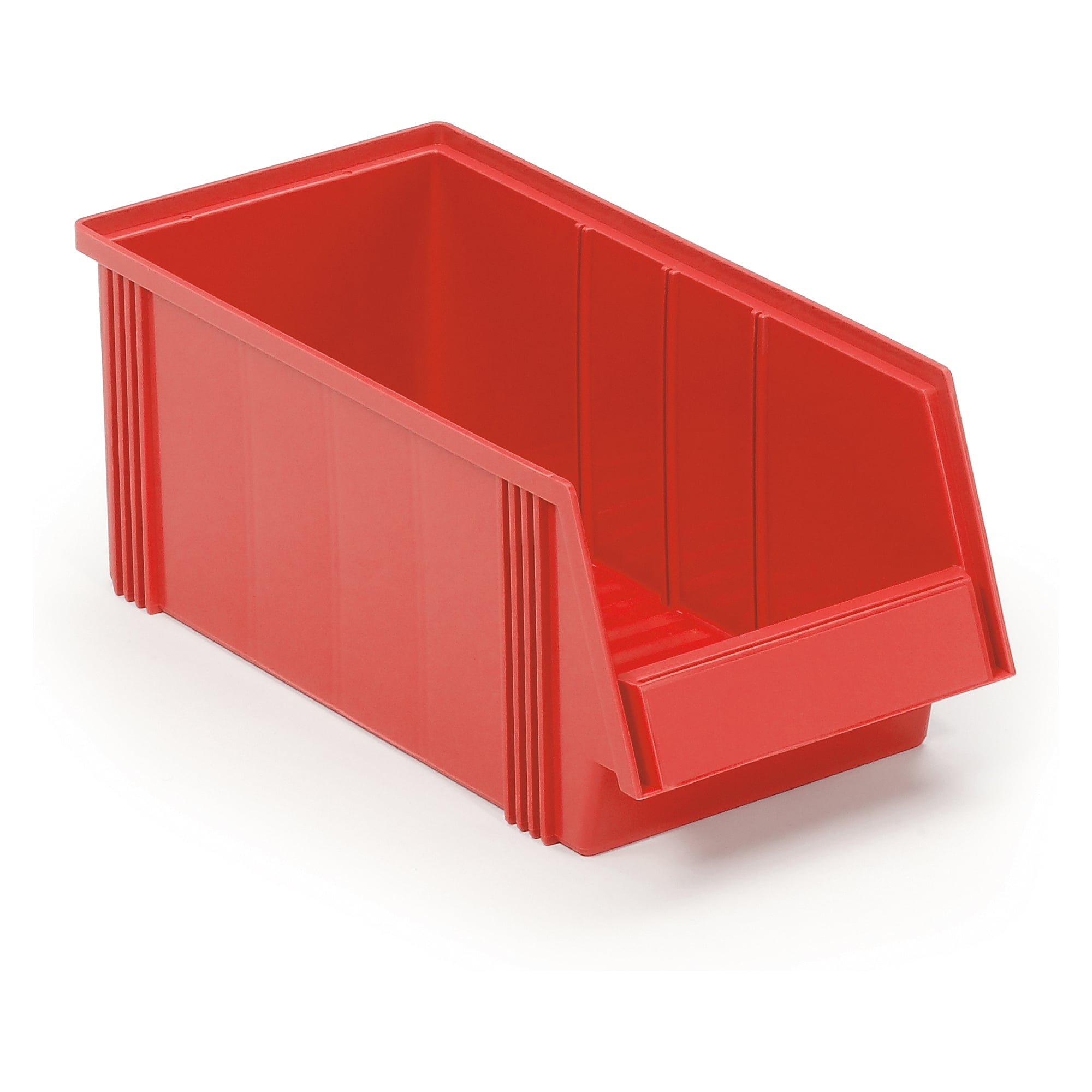 Sichtlagerkasten 186x400x156 mm, 7,2 l, rot - Treston 1940-5
