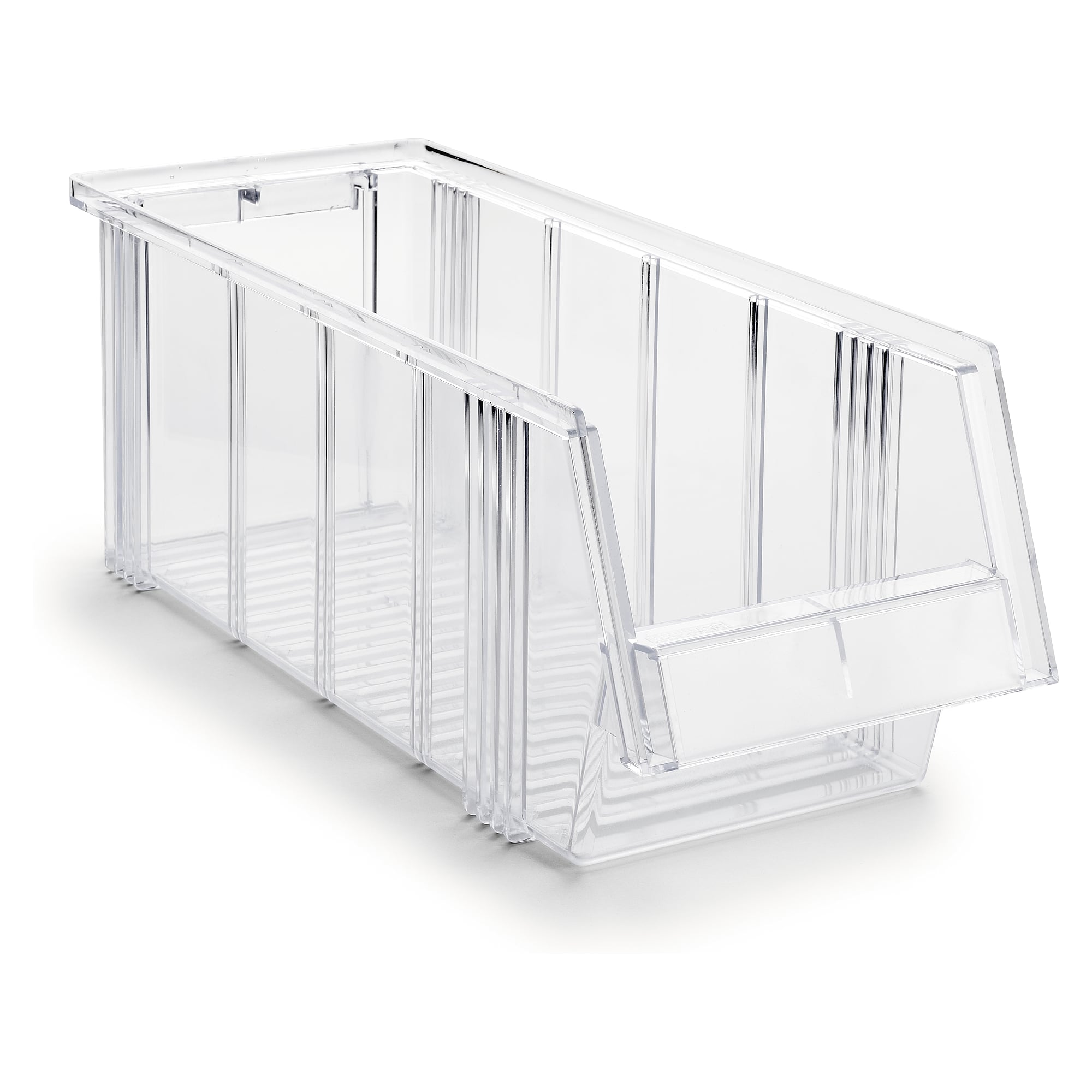 Stacking bin 186x500x182 mm, 9.6 l, crystal clear - Treston 1950-1