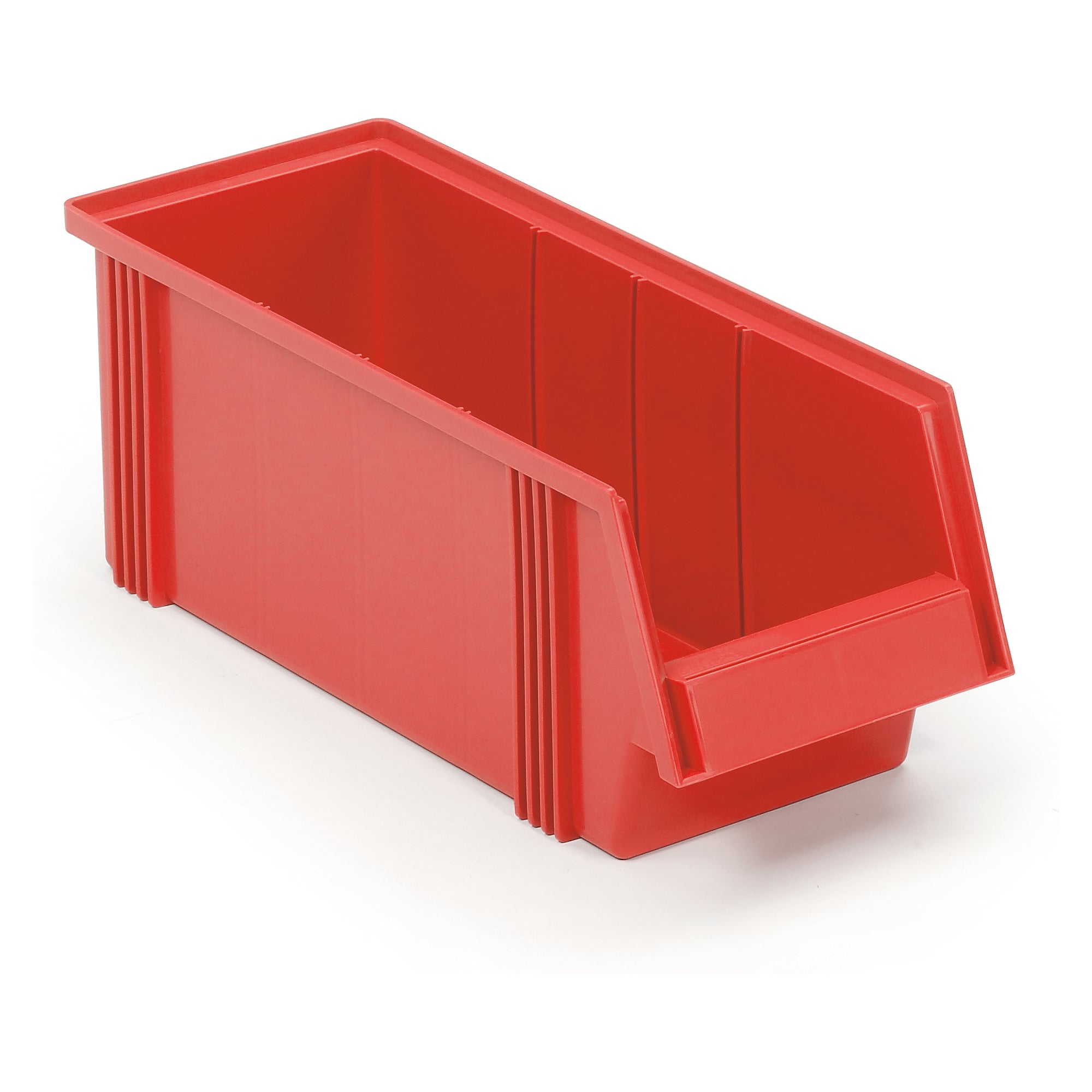 Stacking bin 186x500x182 mm, 9.6 l, red - Treston 1950-5