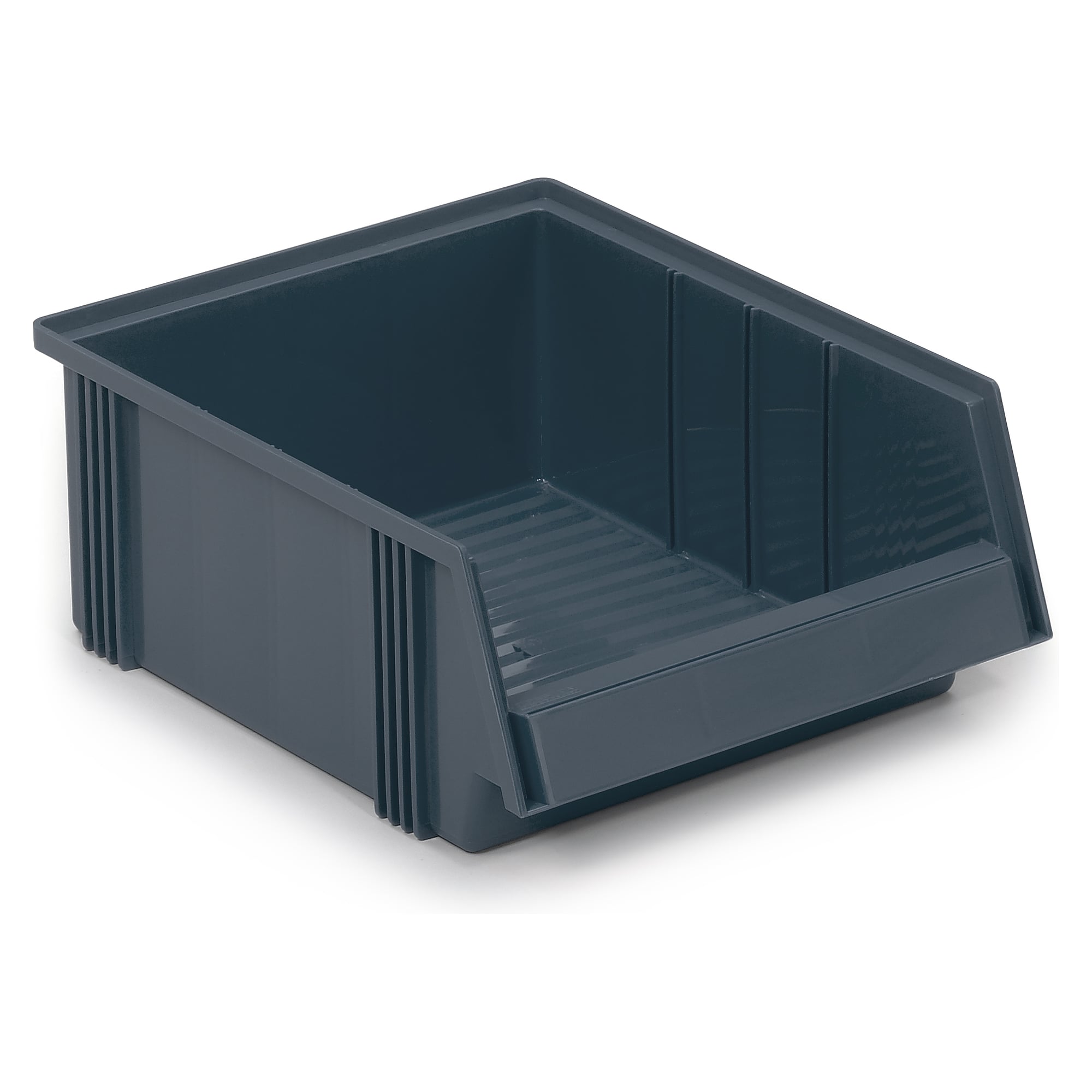 Stacking bin 310x400x156 mm, 11.9 l, grey - Treston 3040-3