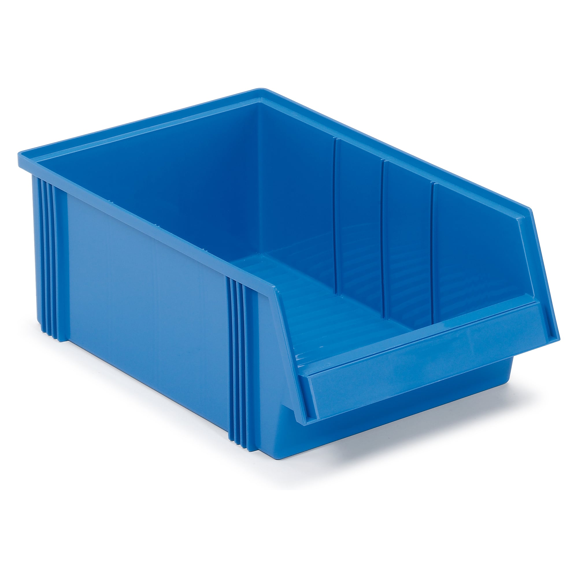 Stacking bin 310x500x182 mm blue, 17.8 l, polypropylene - Treston 3050-6