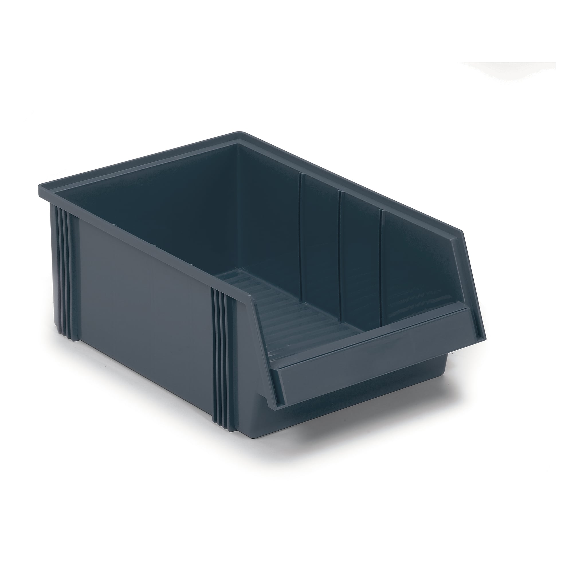 Stacking bin 310x500x182 mm, 17.8 l, grey - Treston 3050-3