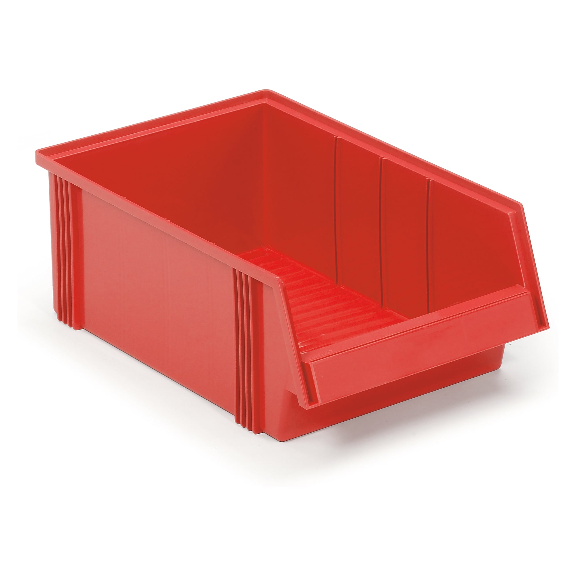 Stacking bin 310x500x182 mm red, 17.8 l, polypropylene - Treston 3050-5