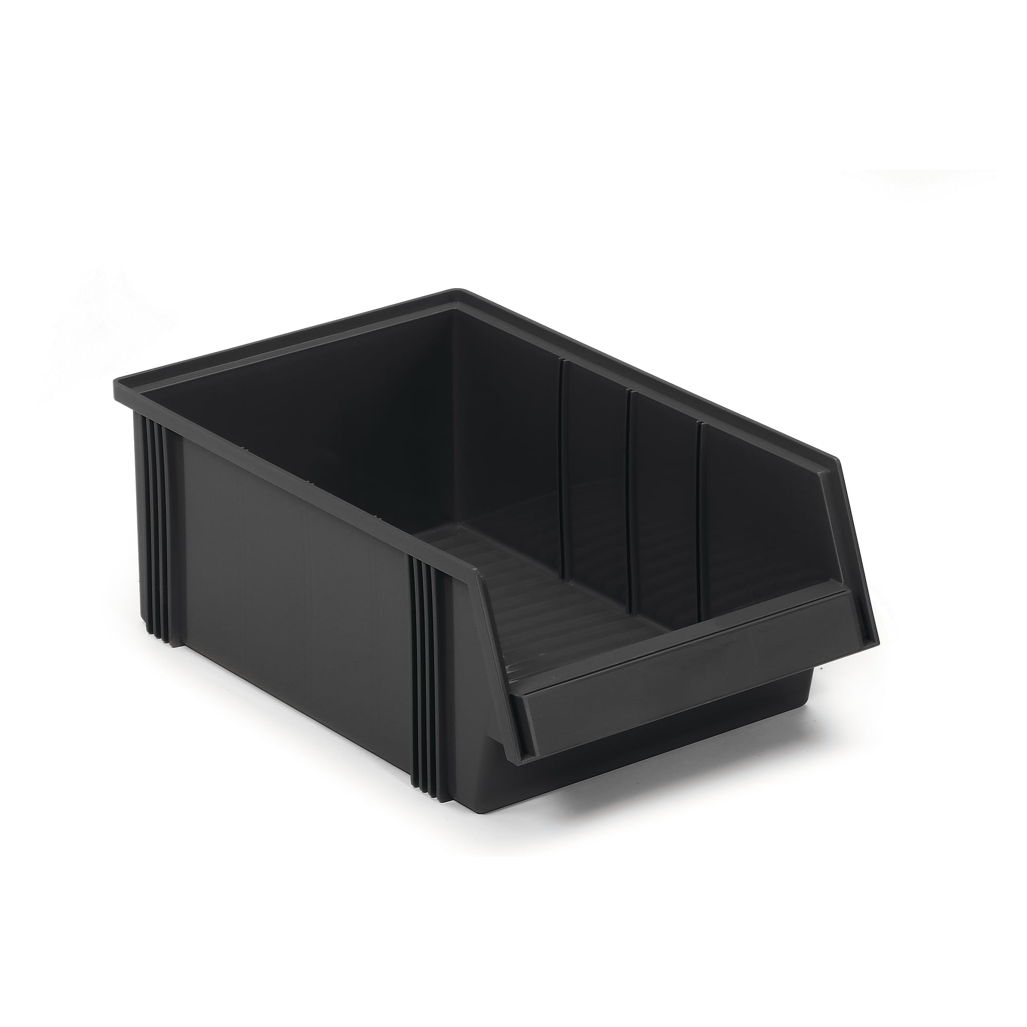 Bac à bec ESD 310x500x182 mm, 17,8 l, noir - Treston 3050-4ESD