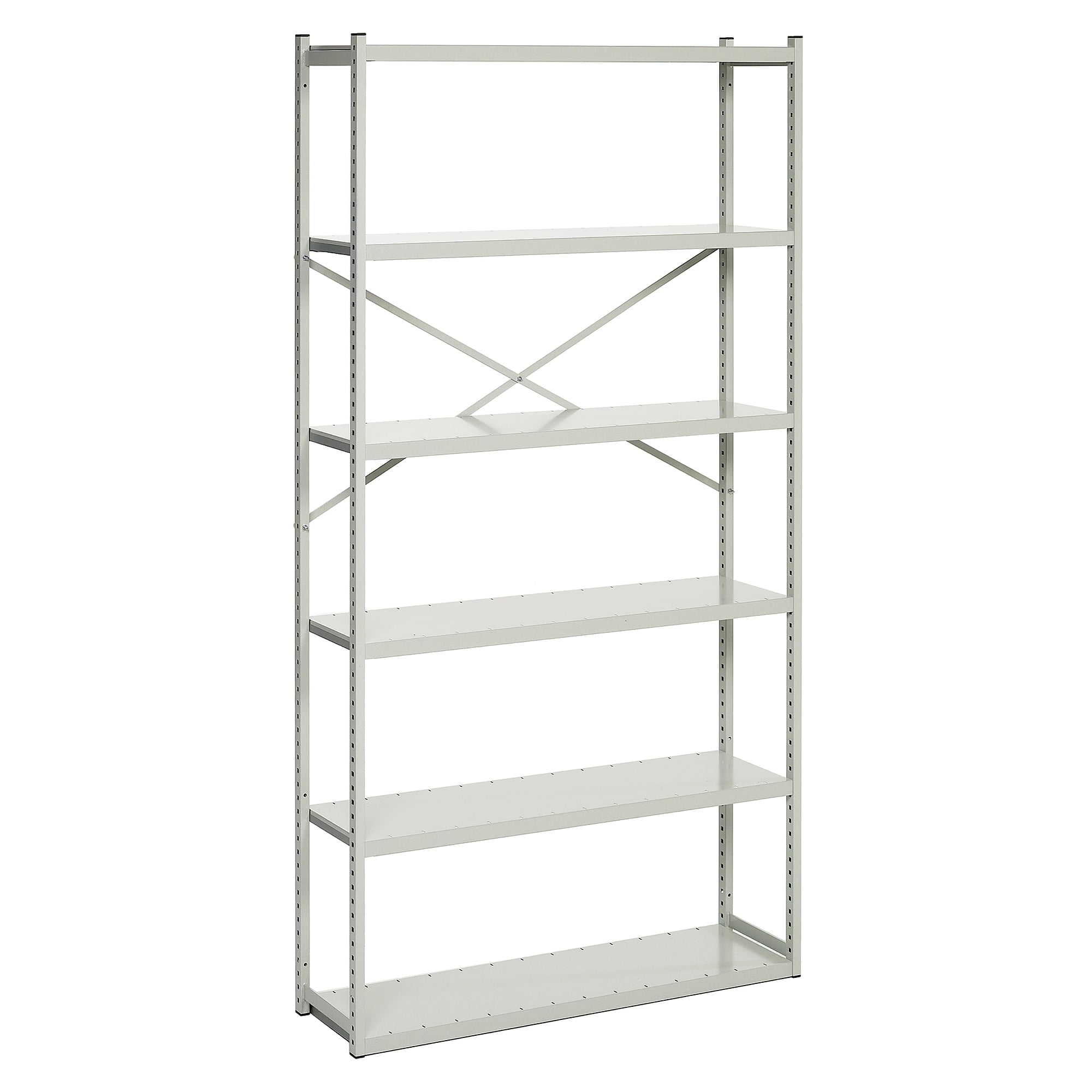 Système d'étagères ESD travée standard 80/40/240, 824x400x2400 mm, 6 tablettes - Treston C31449002P