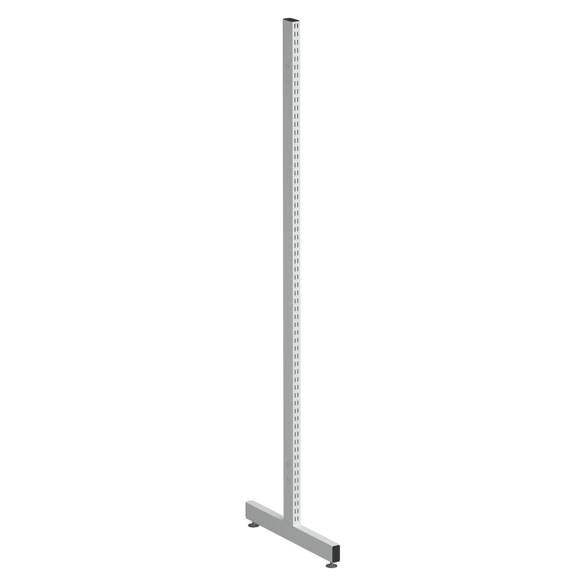 Pied en T pour cloison industrielle, hauteur 1850 mm - Treston 836516-49