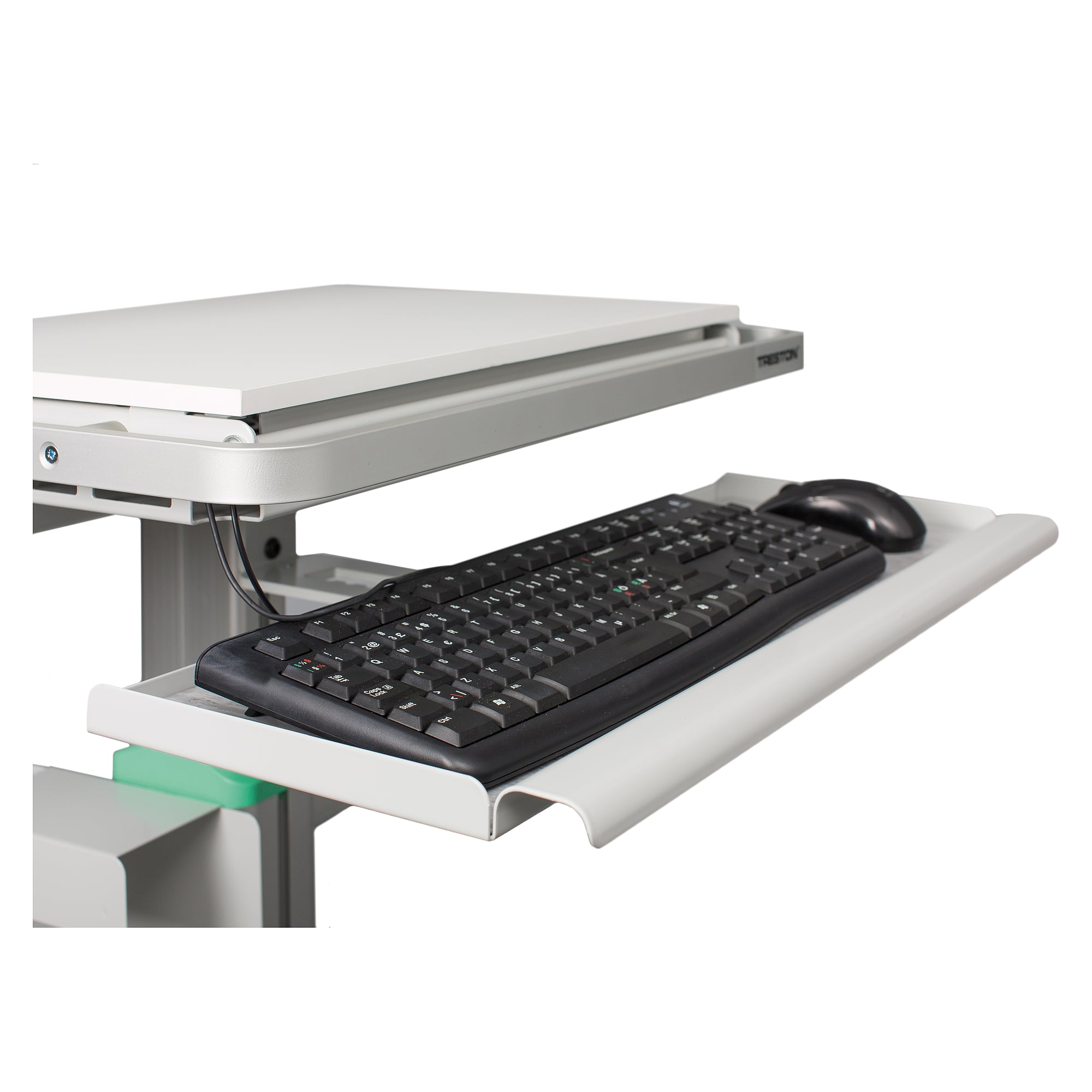 Tastatur- und Mausablage mit Handgelenkauflage, 620x210 mm, für MLC - Treston KH 620N