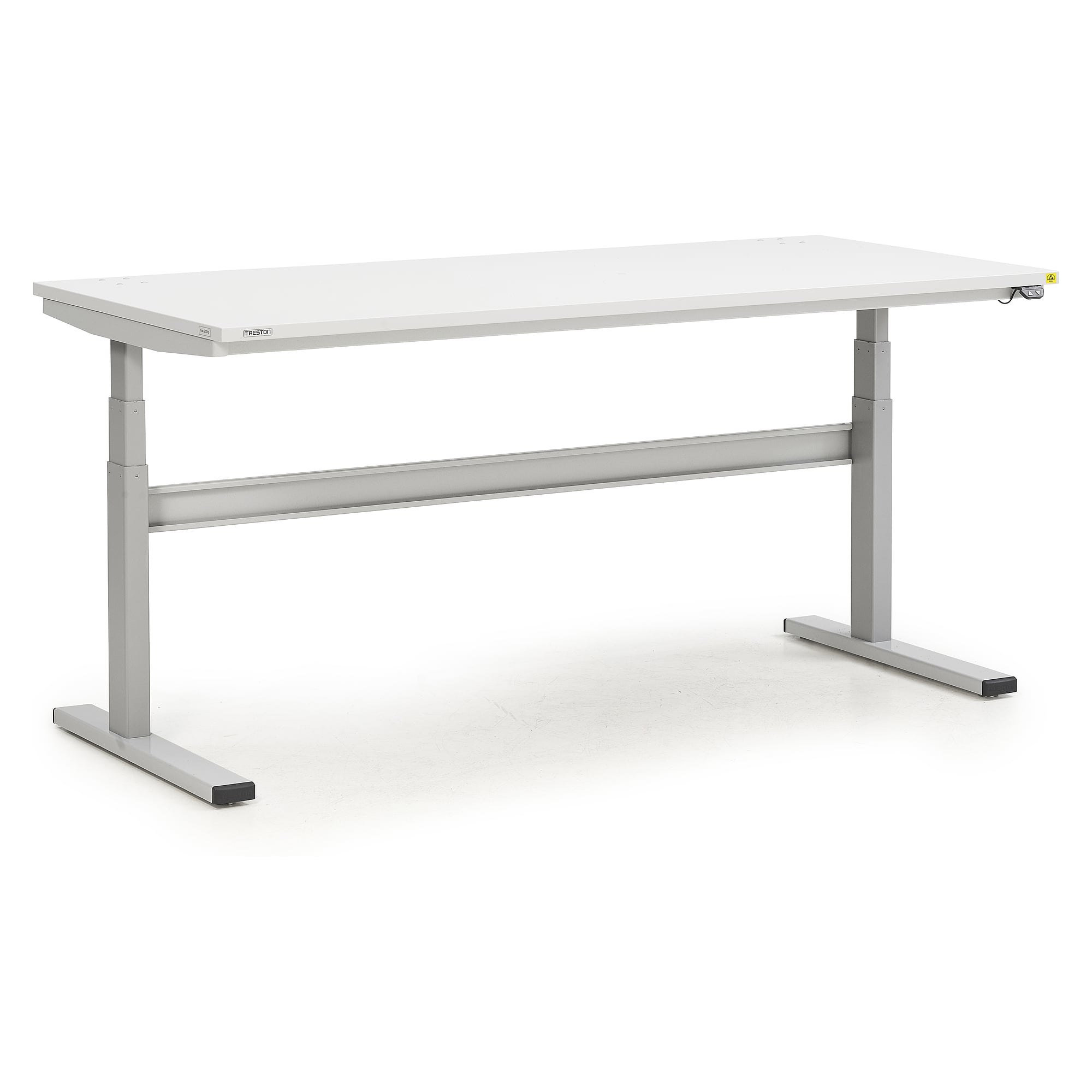 Elektrisch höhenverstellbarer ESD-Industrie-Arbeitstisch 1800x800 mm, M1500 - Treston TED818-49