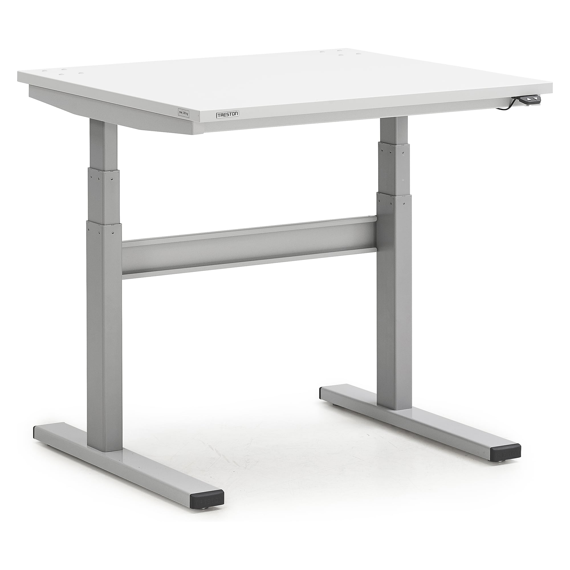 Établi industriel électrique 900x800 mm, réglable en hauteur 630-1270 mm - Treston TED809-41