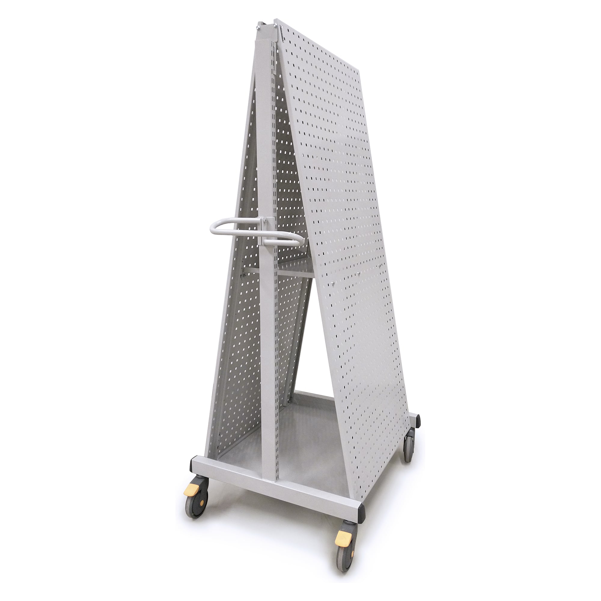 Industrial multi trolley ESD with tilted perforated panels, 820x760x1860 mm, 300 kg - Treston TMTA-49