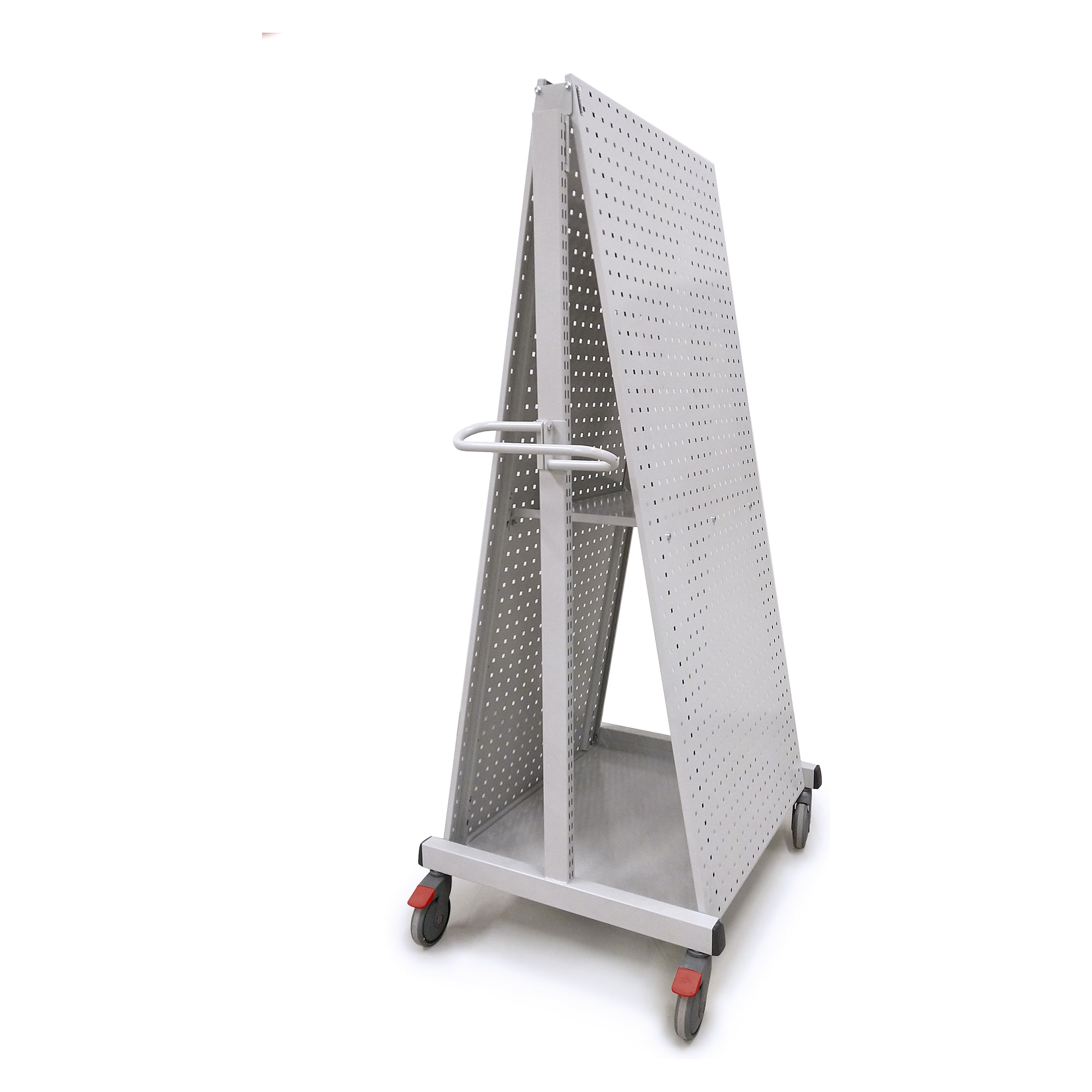 Industrie-Multiwagen mit geneigten Lochplatten, 820 x 760 x 1860 mm, 300 kg - Treston TMTA-41