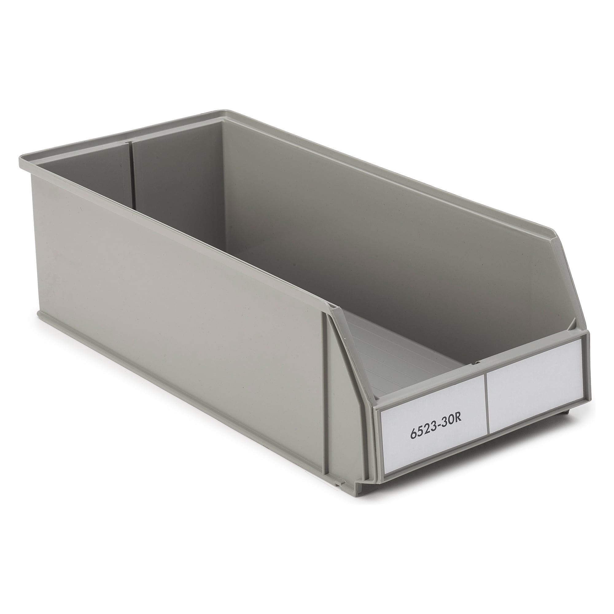 Bac à bec ReBOX 230x500x150 mm, 12,2 l, PP recyclé, gris - Treston 6523-30R