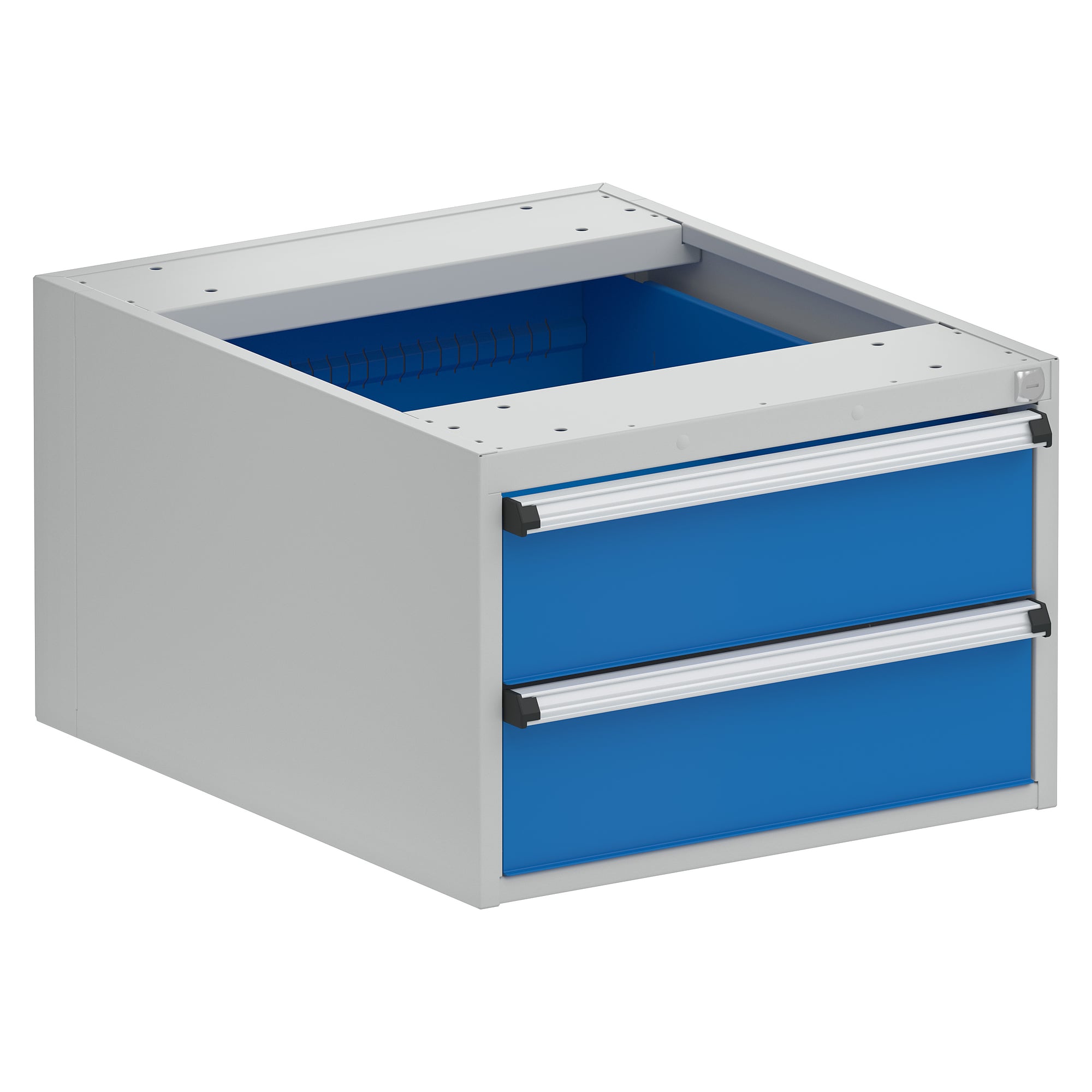 Under-bench drawer unit 53/36-3, 2 drawers 150 mm, 530 x 640 mm - Treston 5336003-07