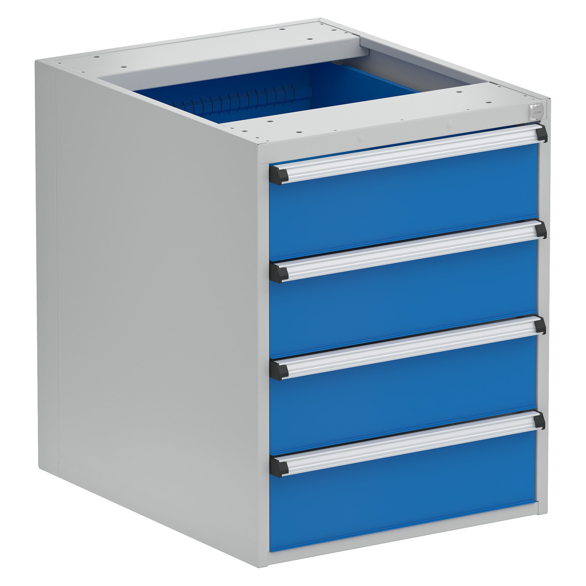 Bloc tiroirs suspendu 53/66-12, 4 tiroirs 150 mm (4x150 mm) - Treston 5366112-07