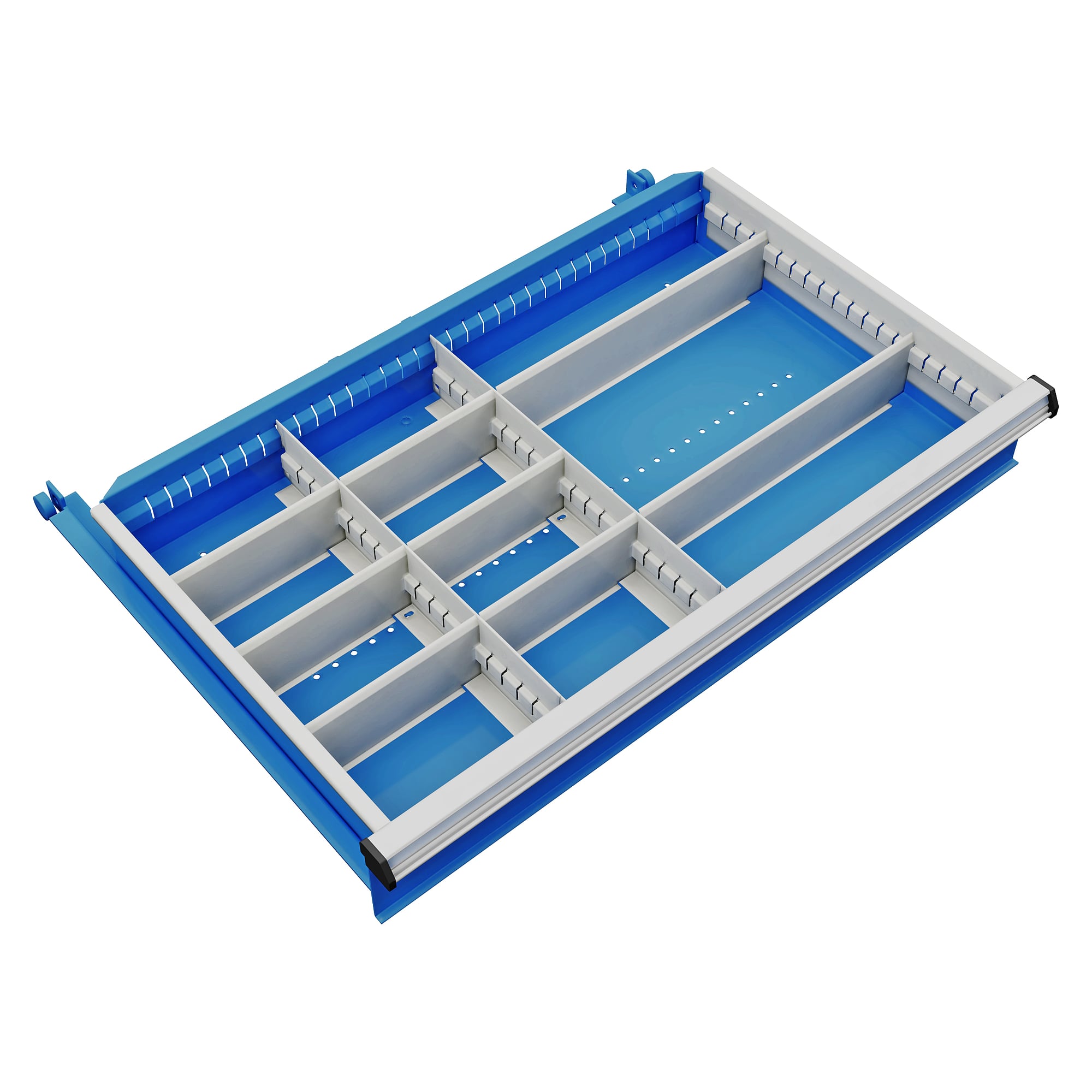 Längs- und Querteilerset 2 für Schubladenblock 71, Schubladenhöhe 100 und 125 mm - Treston 854070-49