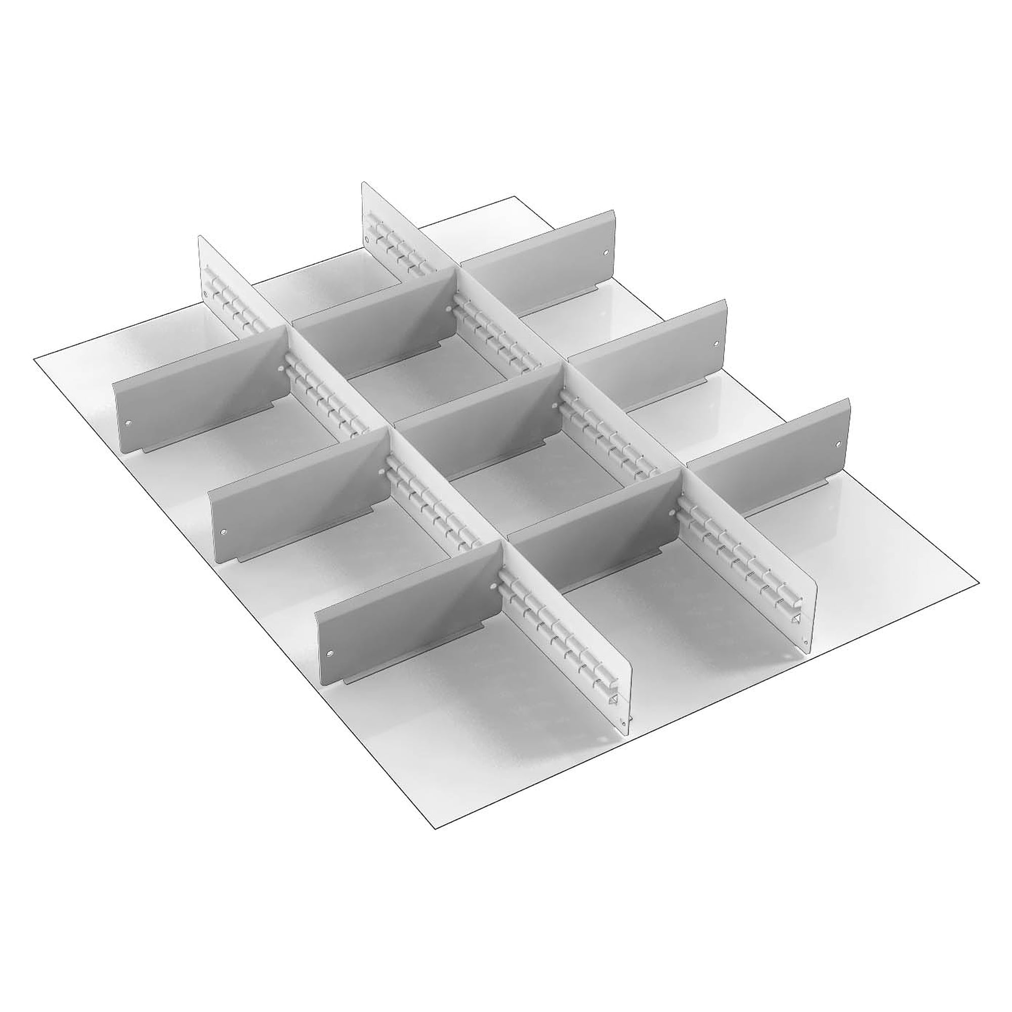 Steel divider set 2 for drawer 55, 150 and 250 - Treston 873007-49