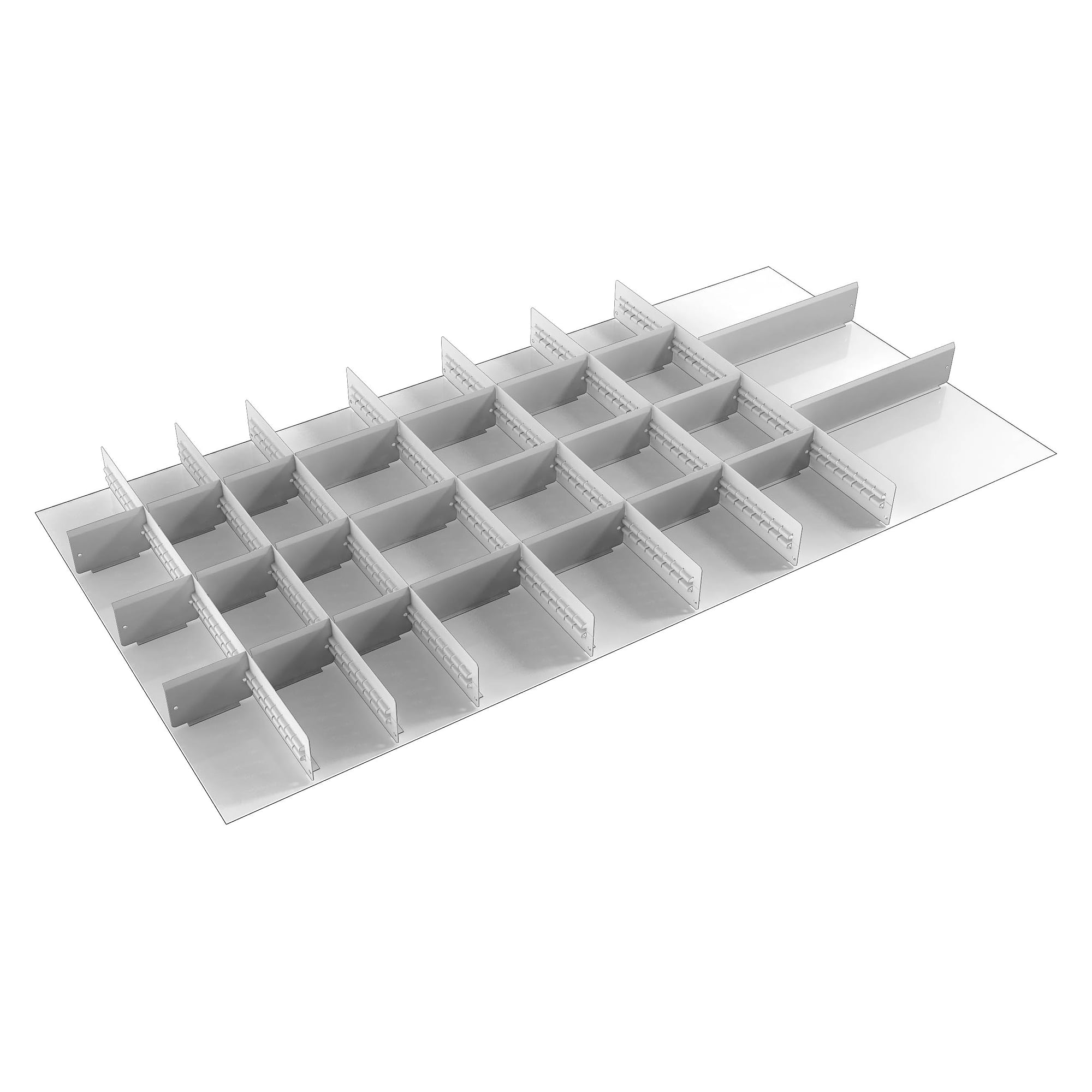 Unterteiler-Set 4 für Schublade 130/100 - Treston 873084-49