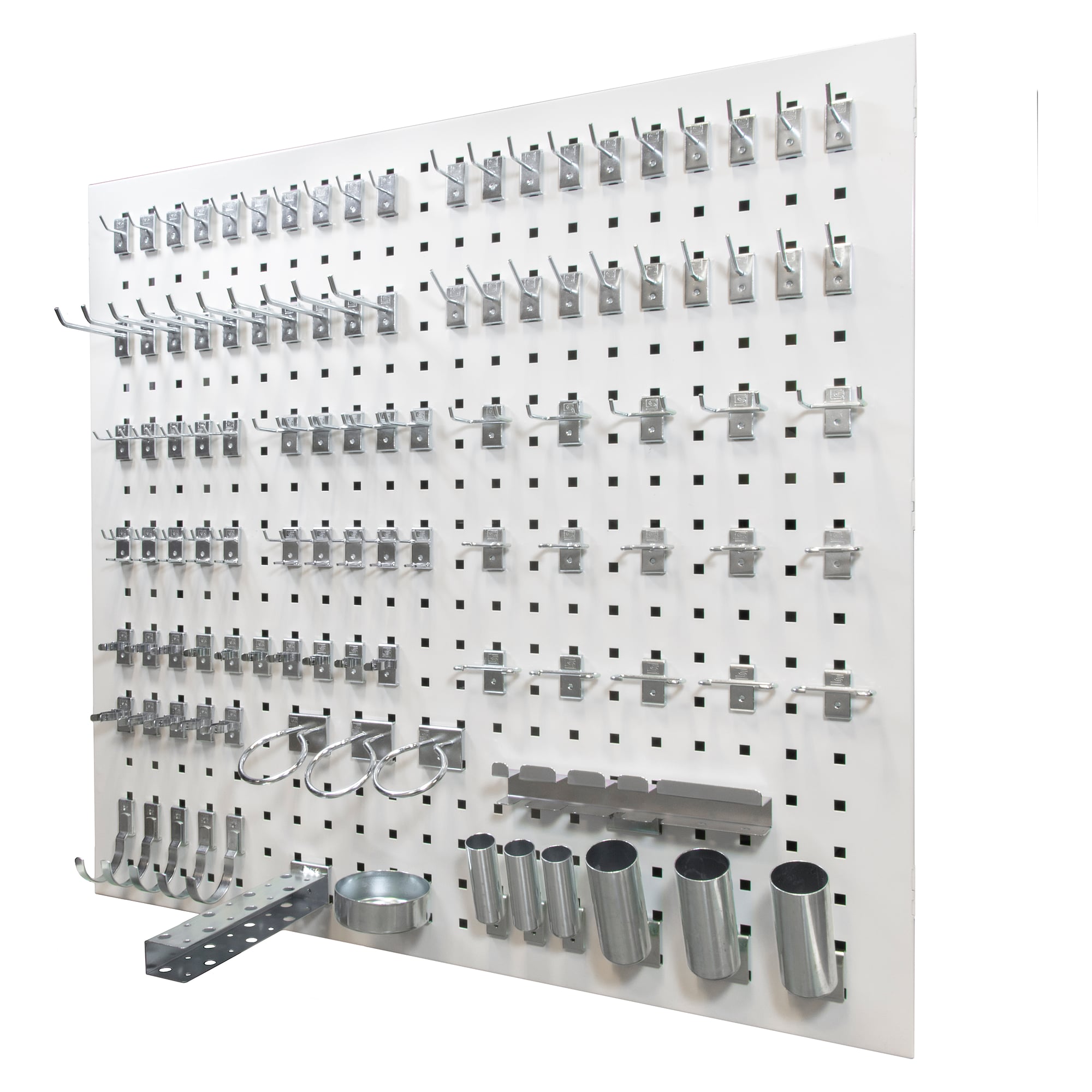 Hook set 5 for heavy tools in perforated tool cabinet, 107 pieces, ESD - Treston 855005-51