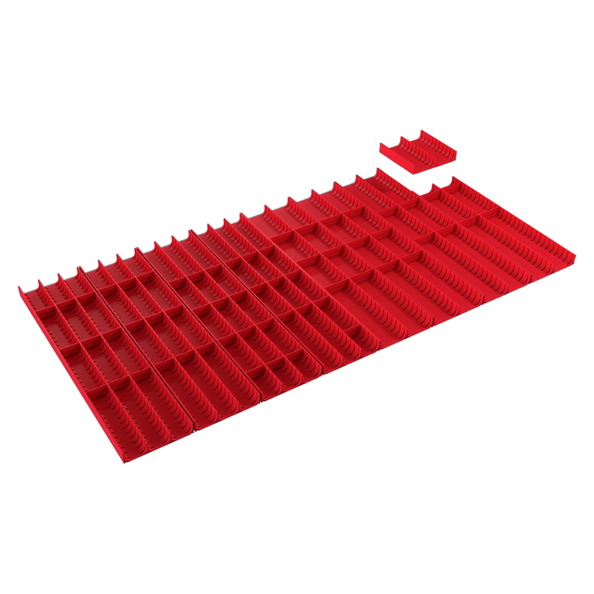Werkzeugmulden 45 + 70 mm für Schubladenblock 130, Schubladenhöhe 75 mm - Treston 837939-00