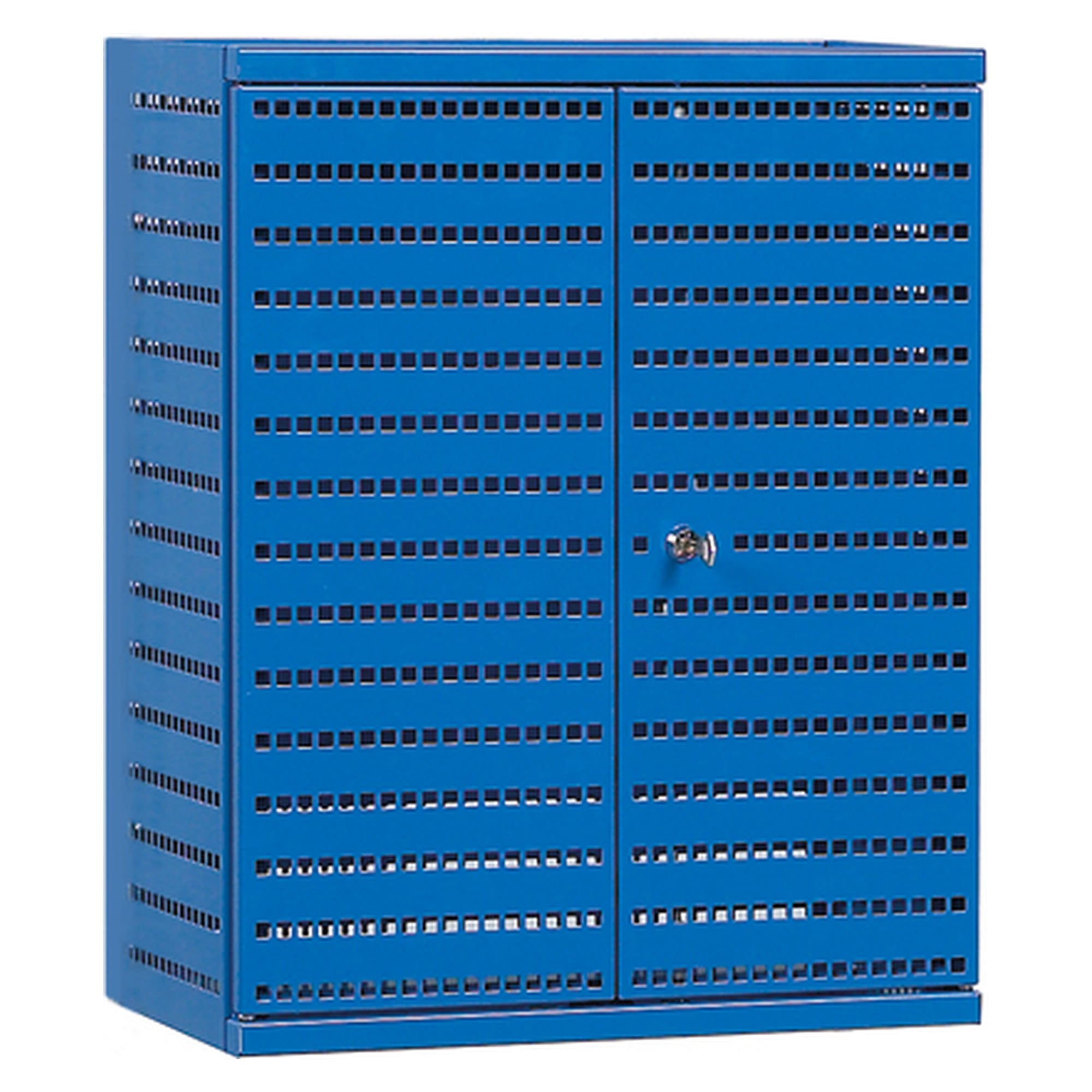 Perforated tool cabinet M500, blue, 470x250x600 mm - Treston 854039-07