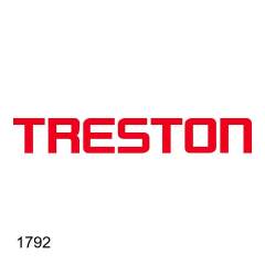 Treston 1792. Etikett, passend für Zwischenwände D-10/D-15/D-20/616