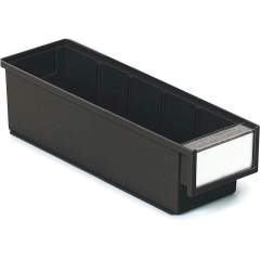 Treston 3010-4ESD. Shelf bin 92x300x82 Black ESD