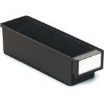 Treston 3010-4ESD. Shelf bin 92x300x82 Black ESD