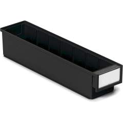 Treston 4010-4ESD. Shelf bin 92x400x82 Black ESD