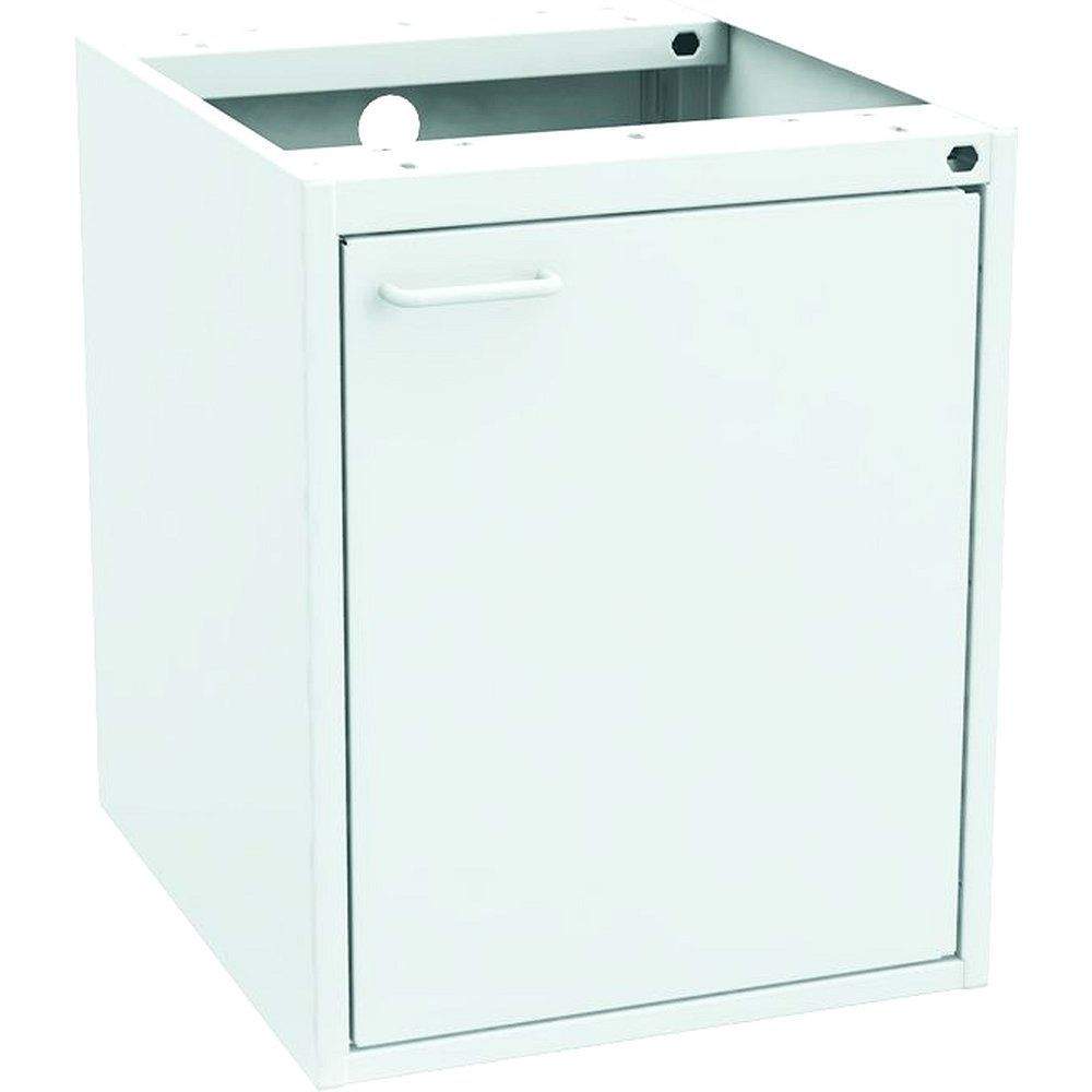 Treston 60649105. Schrank 45/56 Standard, 450x520x560 mm, Türanschlag rechts, RAL 7035 grau, ESD, Traglast 50 kg/Schublade
